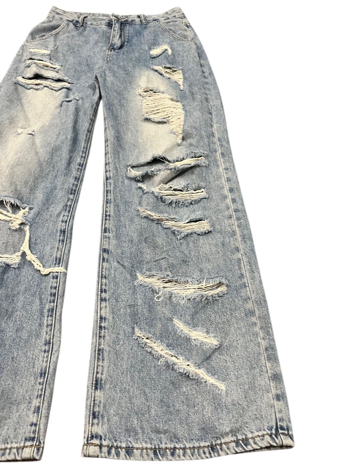Japanese Brand × Vintage Vintage Japanese Brand Baggy Distresses Denim Size US 30 / EU 46 - 3 Thumbnail