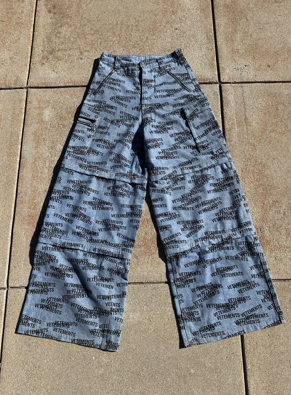 Vetements Vetements transformer jeans | Grailed