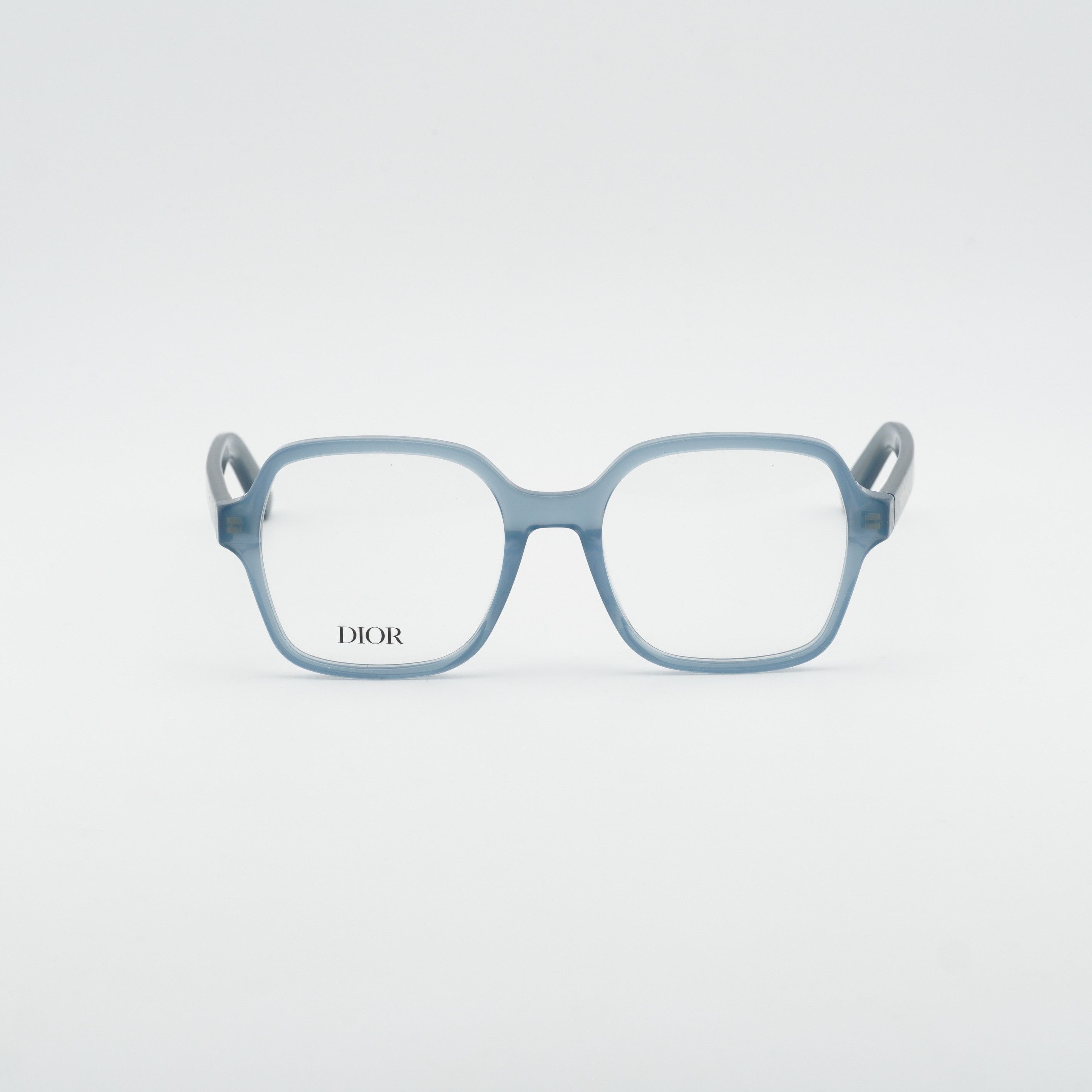 Dior Dior DIORMIDNIGHT O S1I 8000 Eyeglasses Shiny Light Blue 53m Size ONE SIZE - 2 Thumbnail
