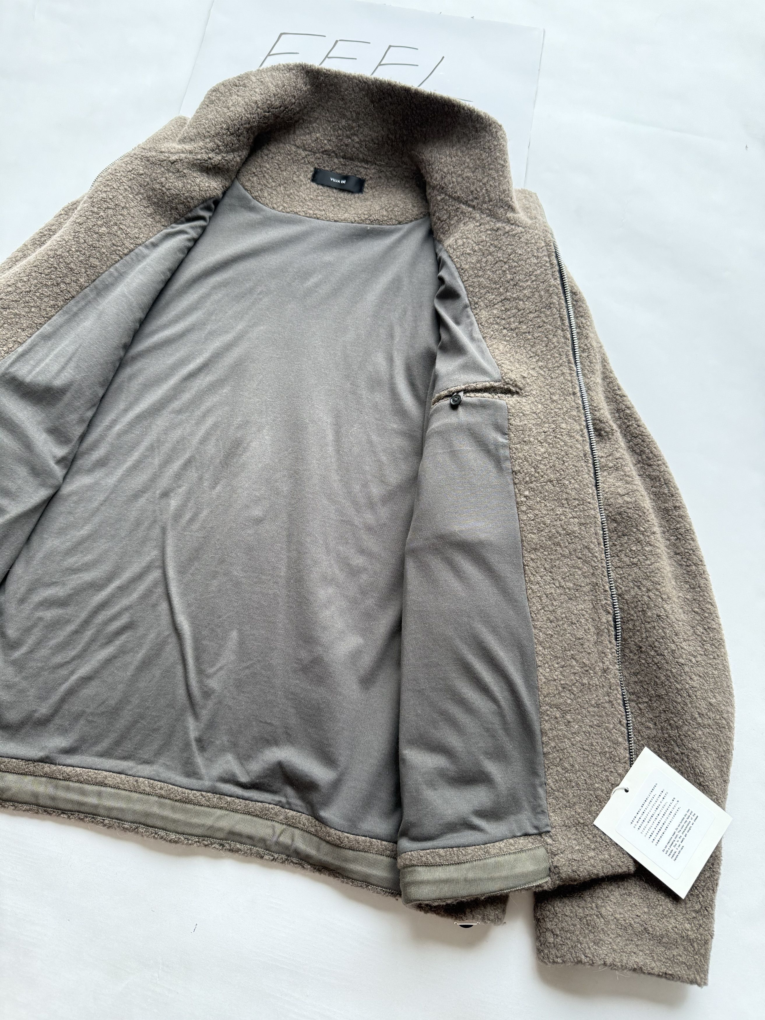 Vuja De Vujade Boa Fleece Jacket in Angora/Virgin Wool Size US M / EU 48-50 / 2 - 4 Thumbnail