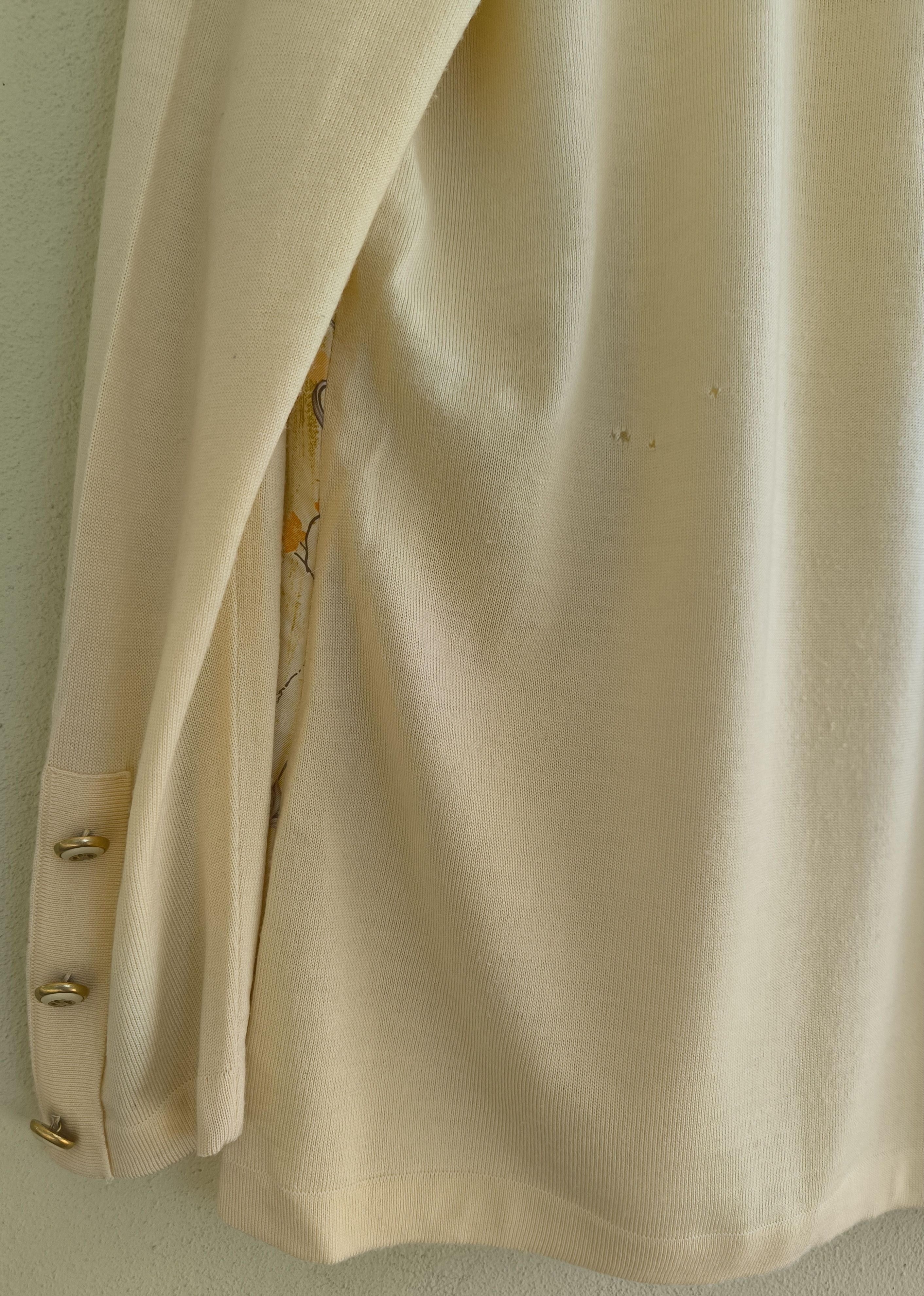 Celine Vtg CELINE silk cardigan Size US S / EU 44-46 / 1 - 10 Thumbnail