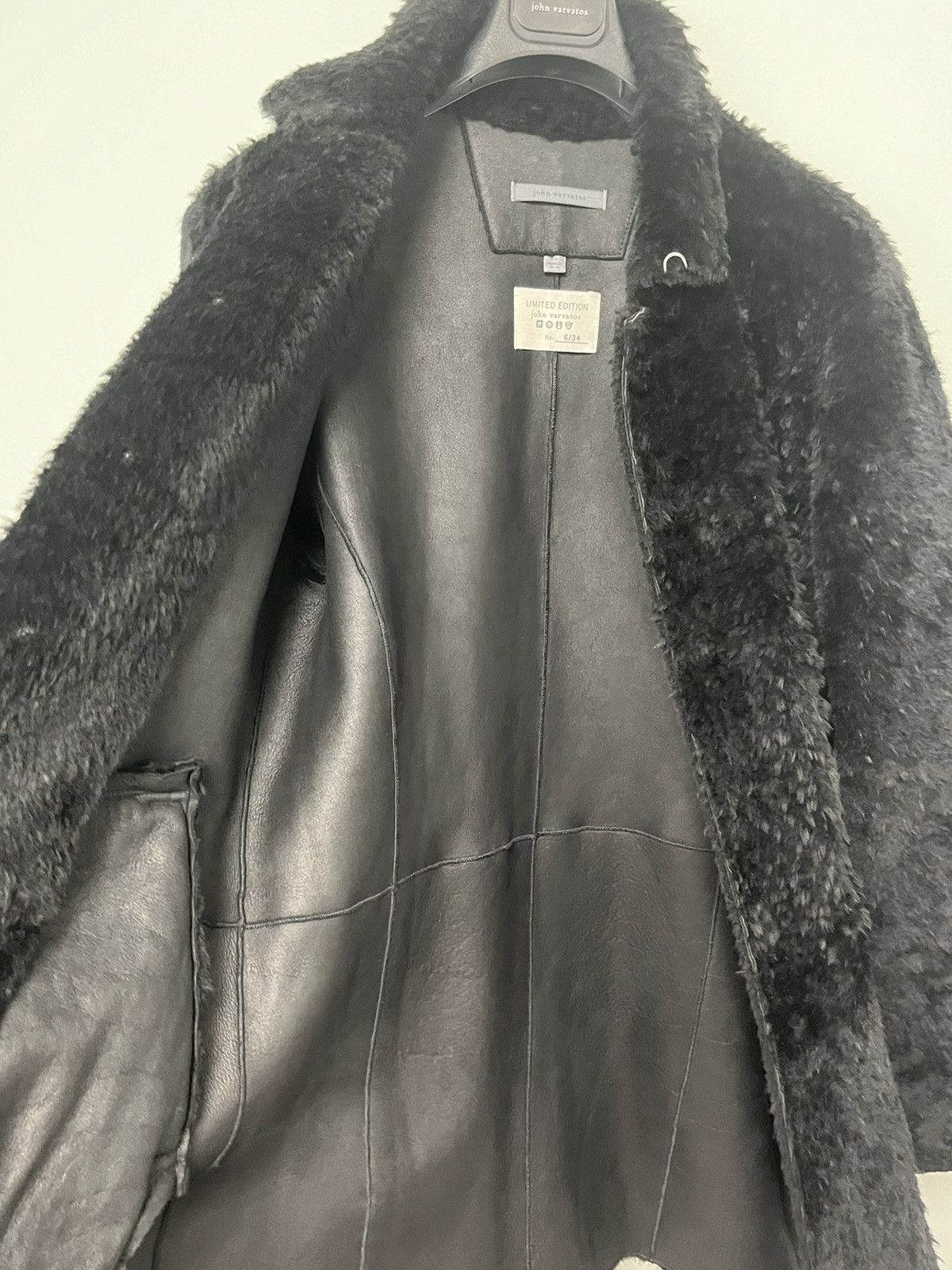 John Varvatos Shaggy Shearling Coat. 48 Size US M / EU 48-50 / 2 - 10 Thumbnail