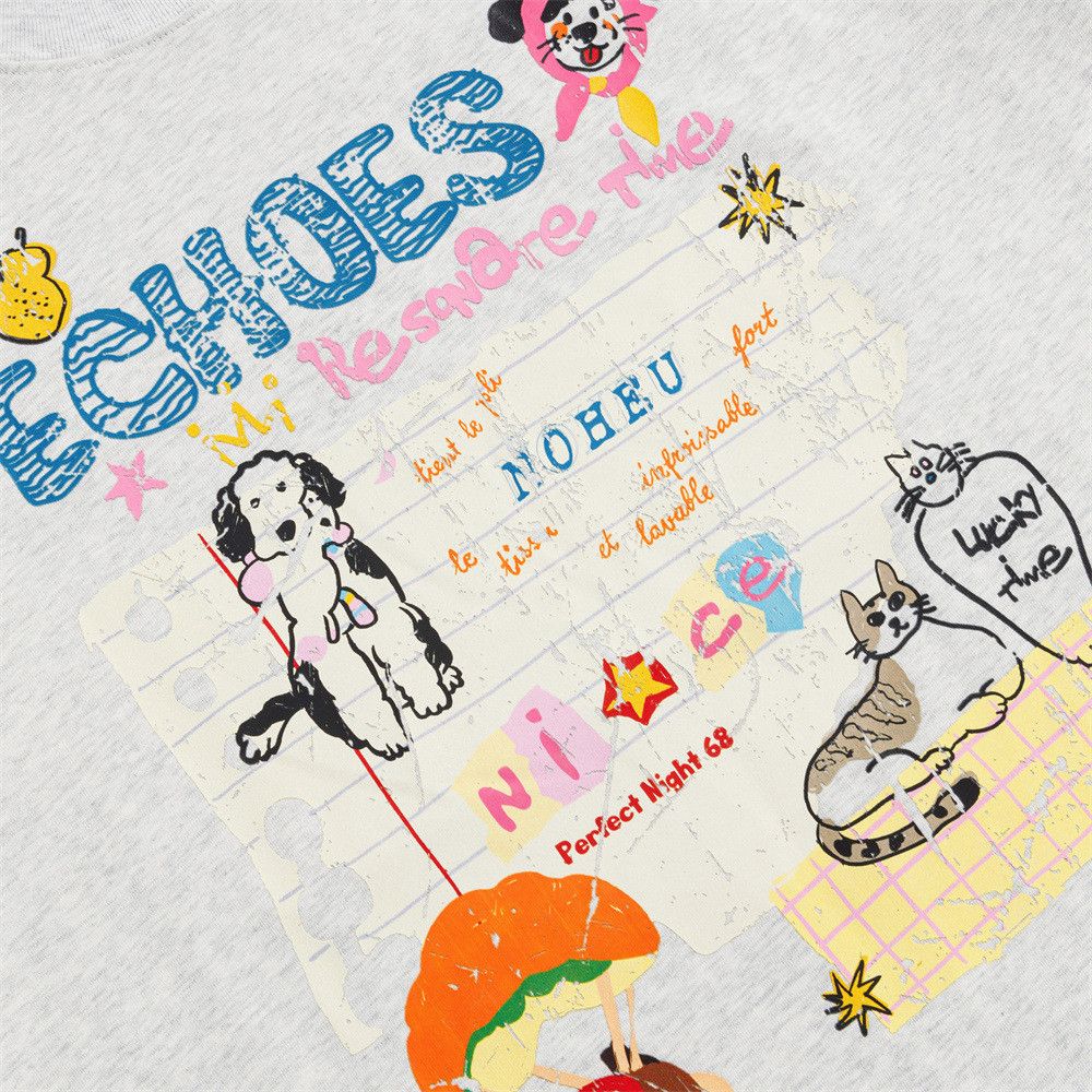 Japanese Brand Men's Crew Neck T-Shirt with Cartoon Print Size US M / EU 48-50 / 2 - 4 Thumbnail