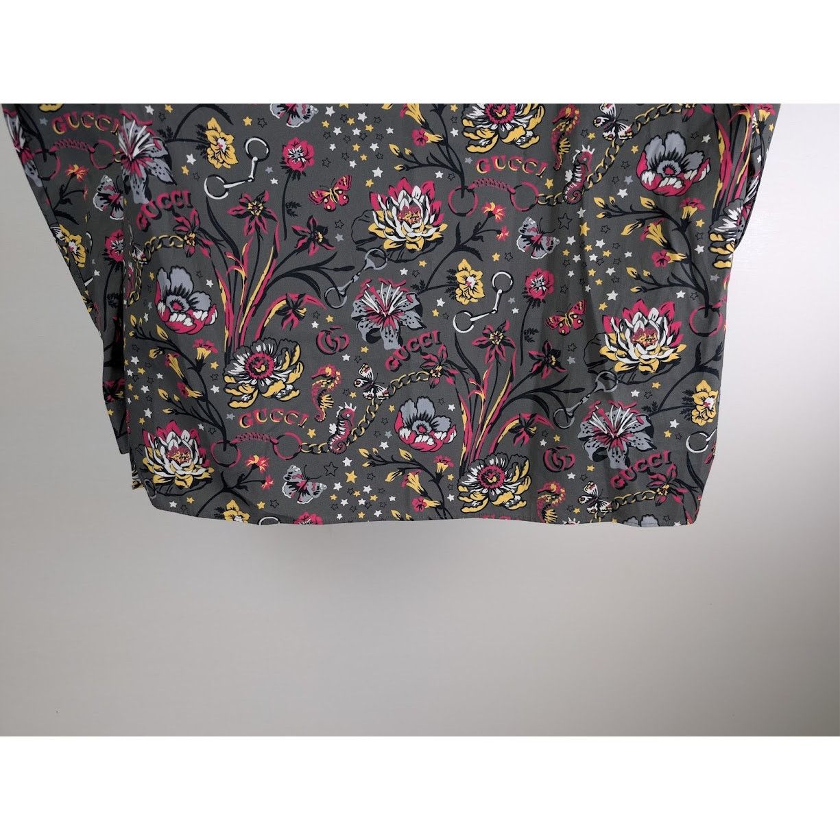 Gucci o1rshd1 Cotton Bowling Shirt in Multicolor Size US M / EU 48-50 / 2 - 11 Thumbnail