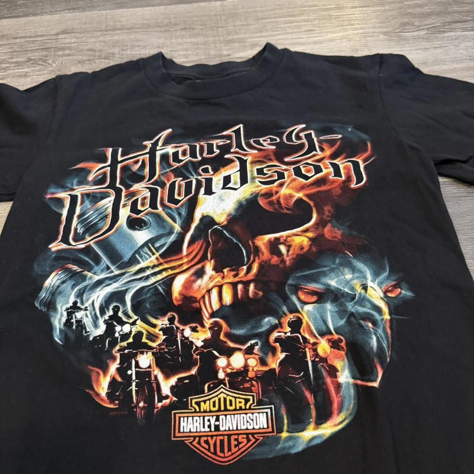 Harley Davidson vintage Harley Davidson Hollywood California t shirt 2011 S Size US S / EU 44-46 / 1 - 2 Thumbnail