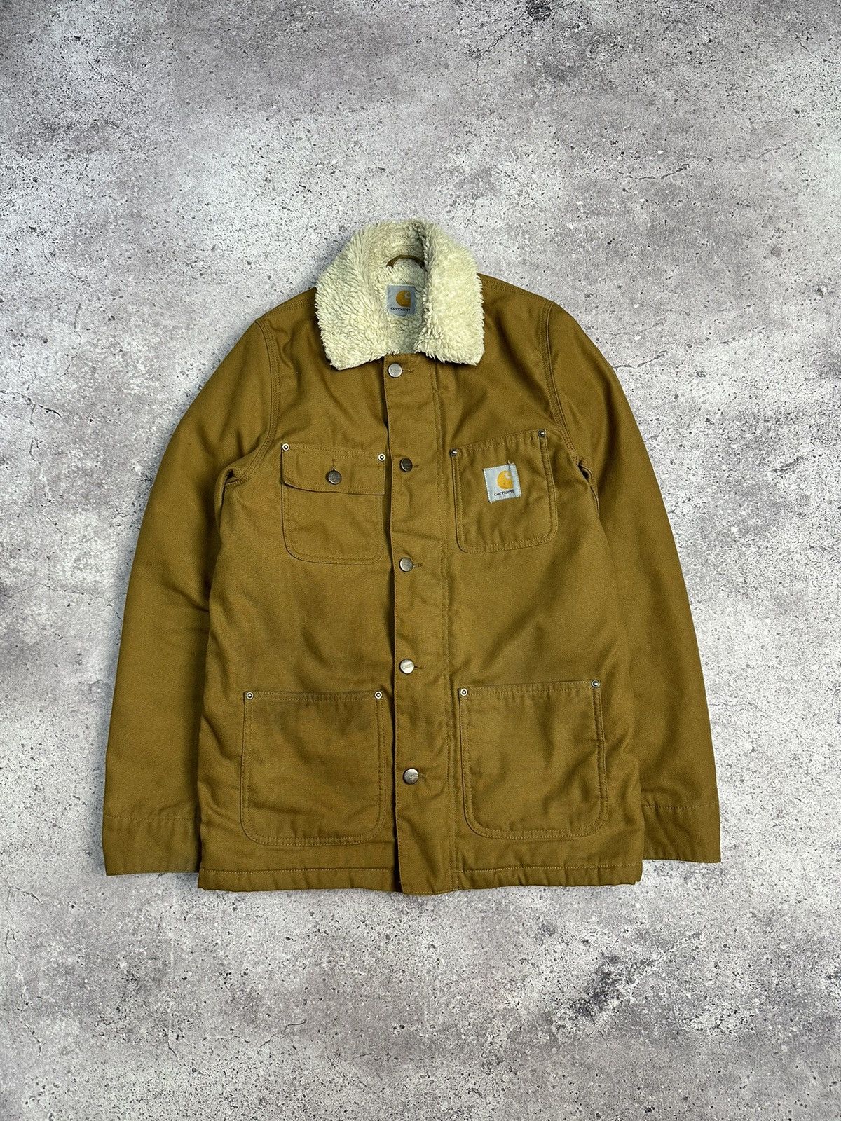 Carhartt × Vintage Vintage Carhartt Phoenix Coat Jacket Sherpa Work Y2K Size US S / EU 44-46 / 1 - 2 Thumbnail