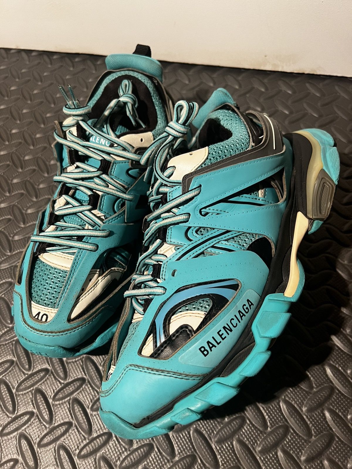 Balenciaga turquoise hotsell