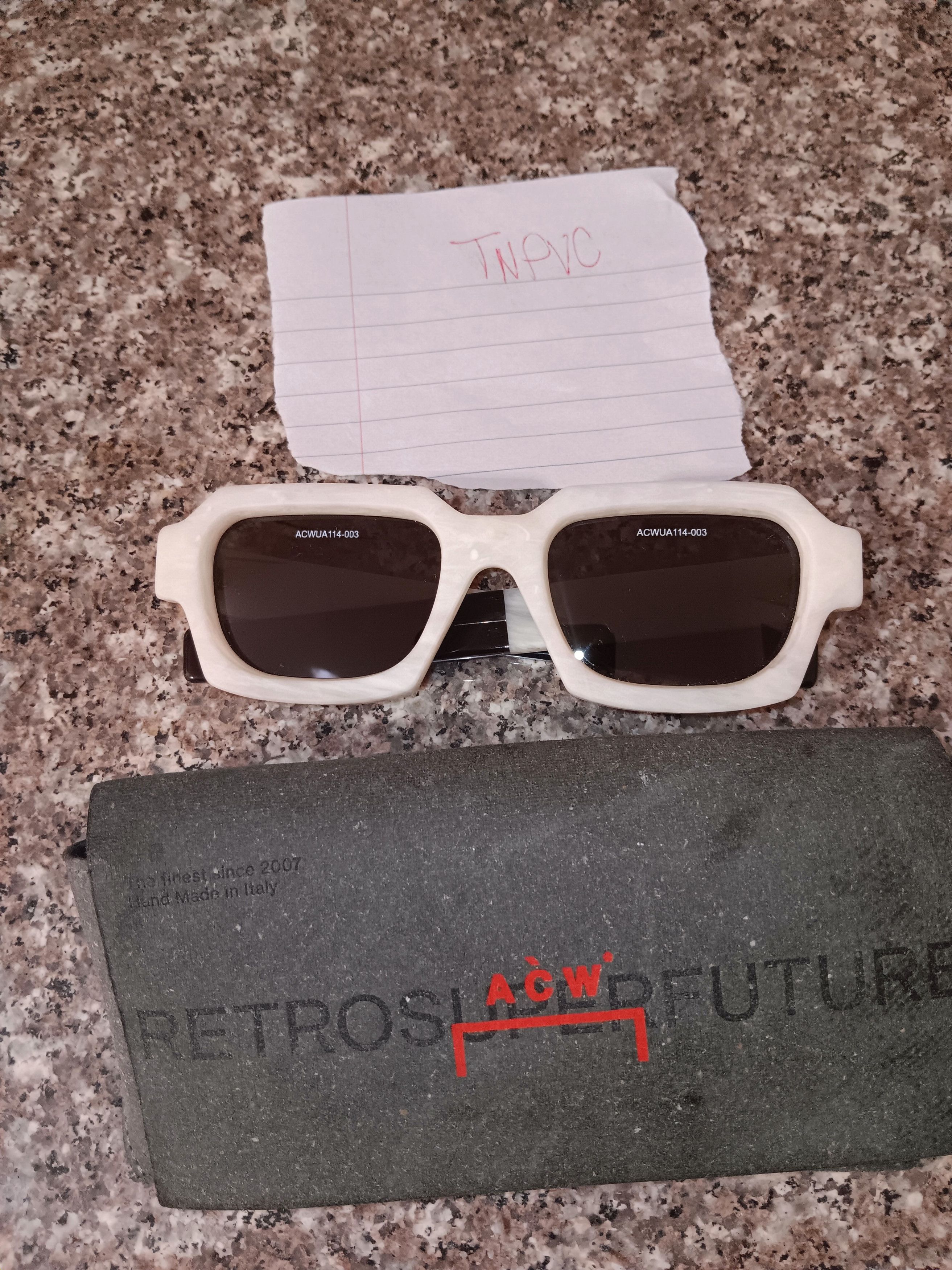 A-COLD-WALL* A cold wall × RetroSuperFuture caro white sunglasses Size ONE SIZE - 6 Thumbnail