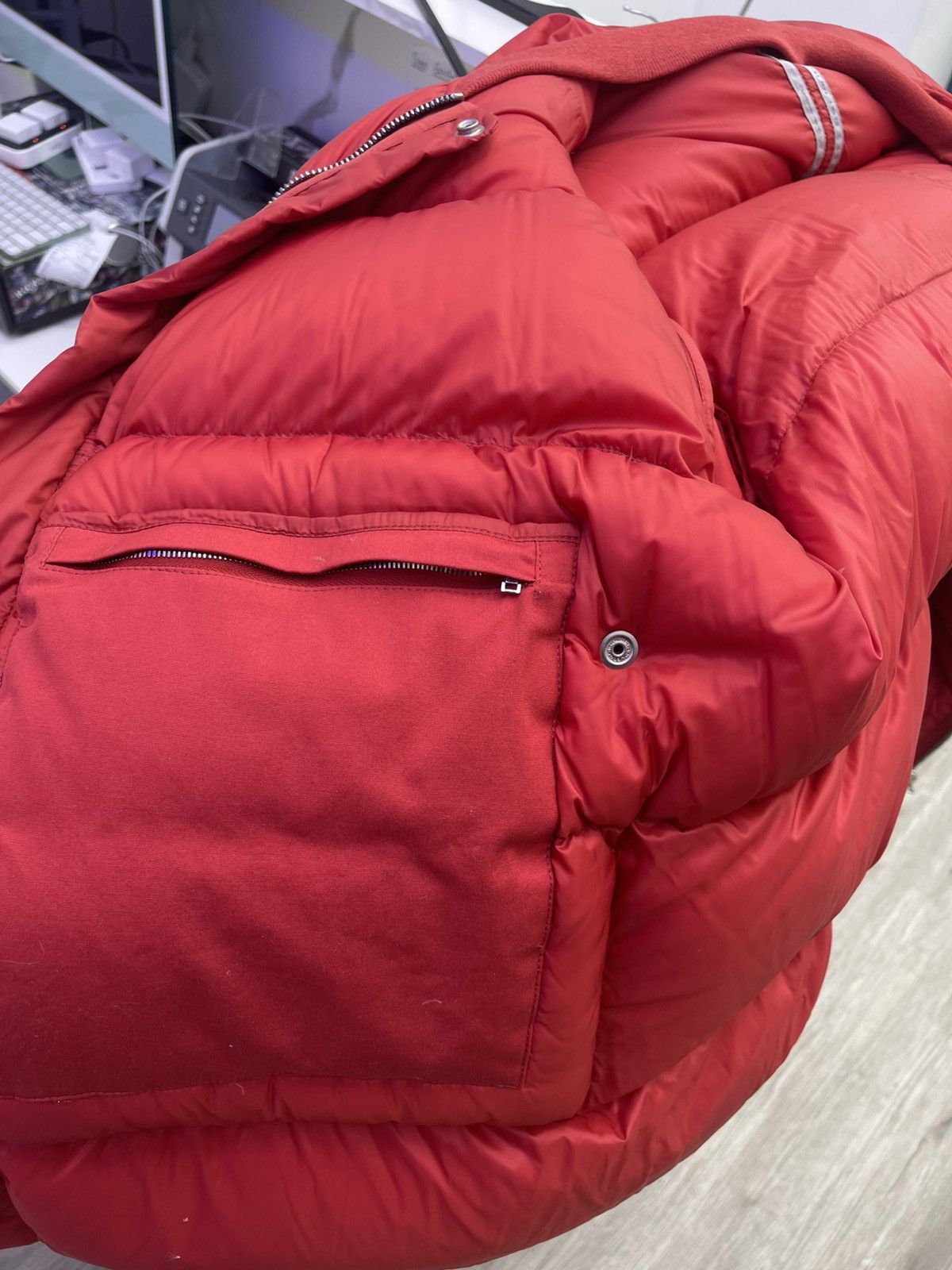 Rick Owens Rick Owens red jaket Size US L / EU 52-54 / 3 - 4 Thumbnail