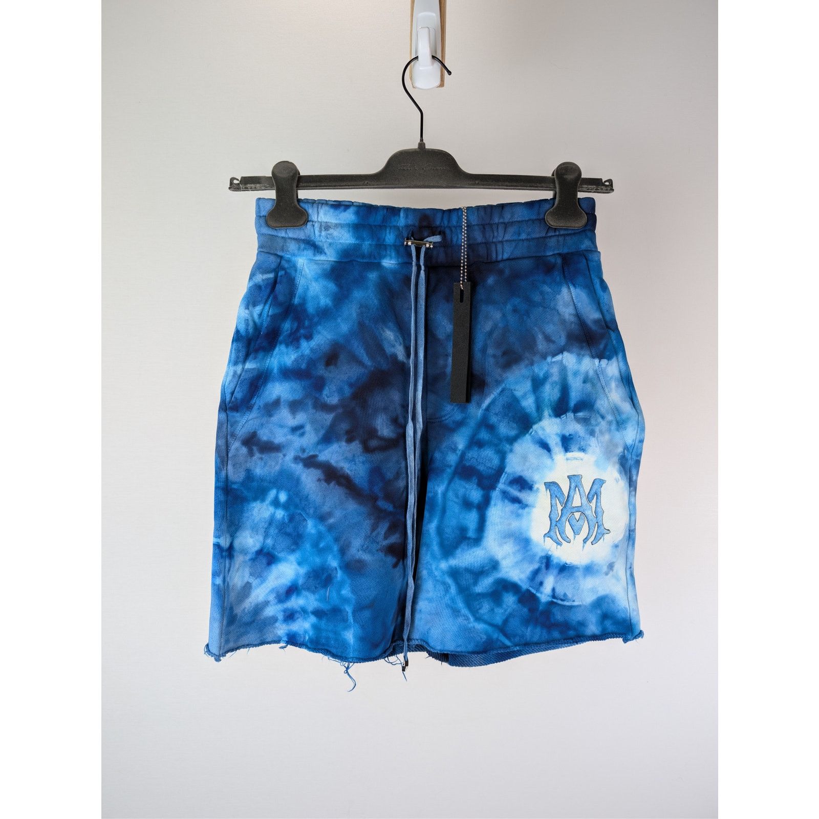 Amiri o1rshd1 Tie Dye MA Sweatshort Shorts in Blue XL Size US 36 / EU 52 - 10 Thumbnail