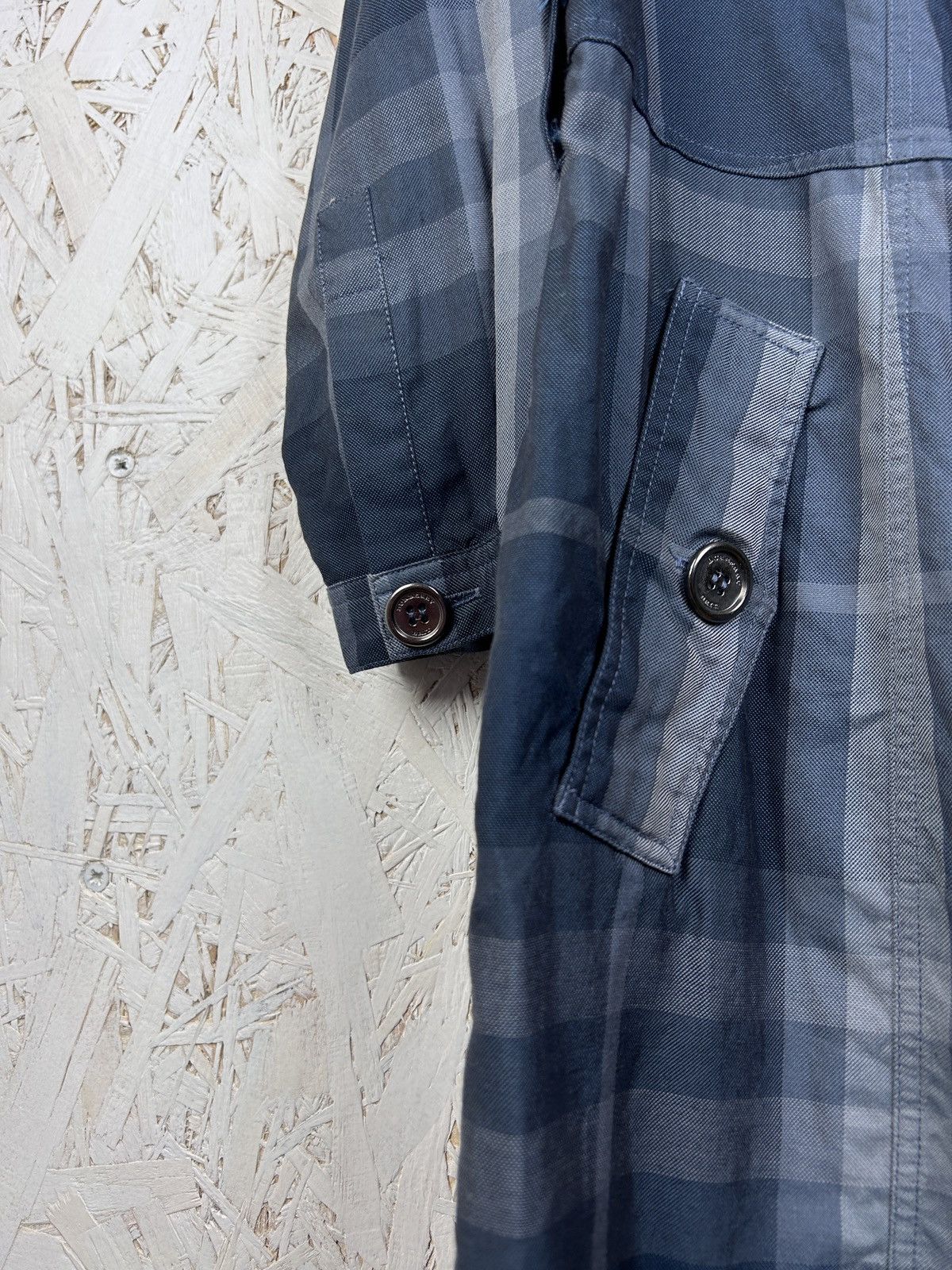 Burberry Burberry Nova Check Checkered Button Up Dress Size M / US 6-8 / IT 42-44 - 5 Thumbnail