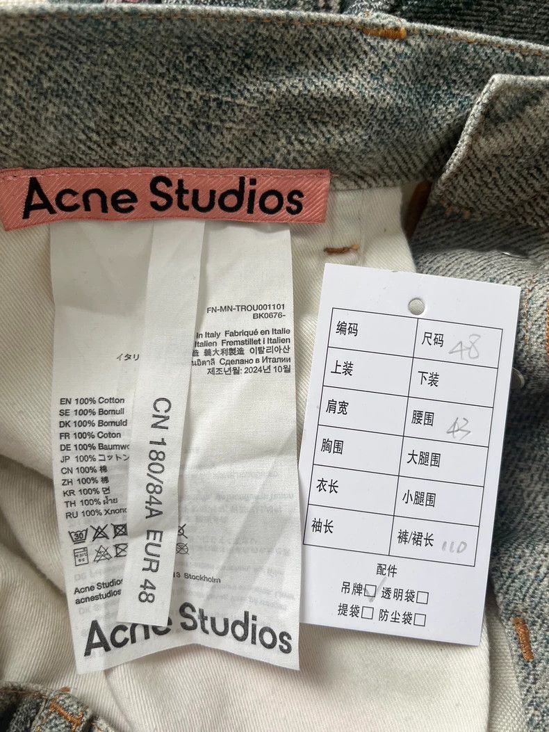 Acne Studios Acne Studios Candy chain low-rise jeans Size US 32 / EU 48 - 5 Thumbnail