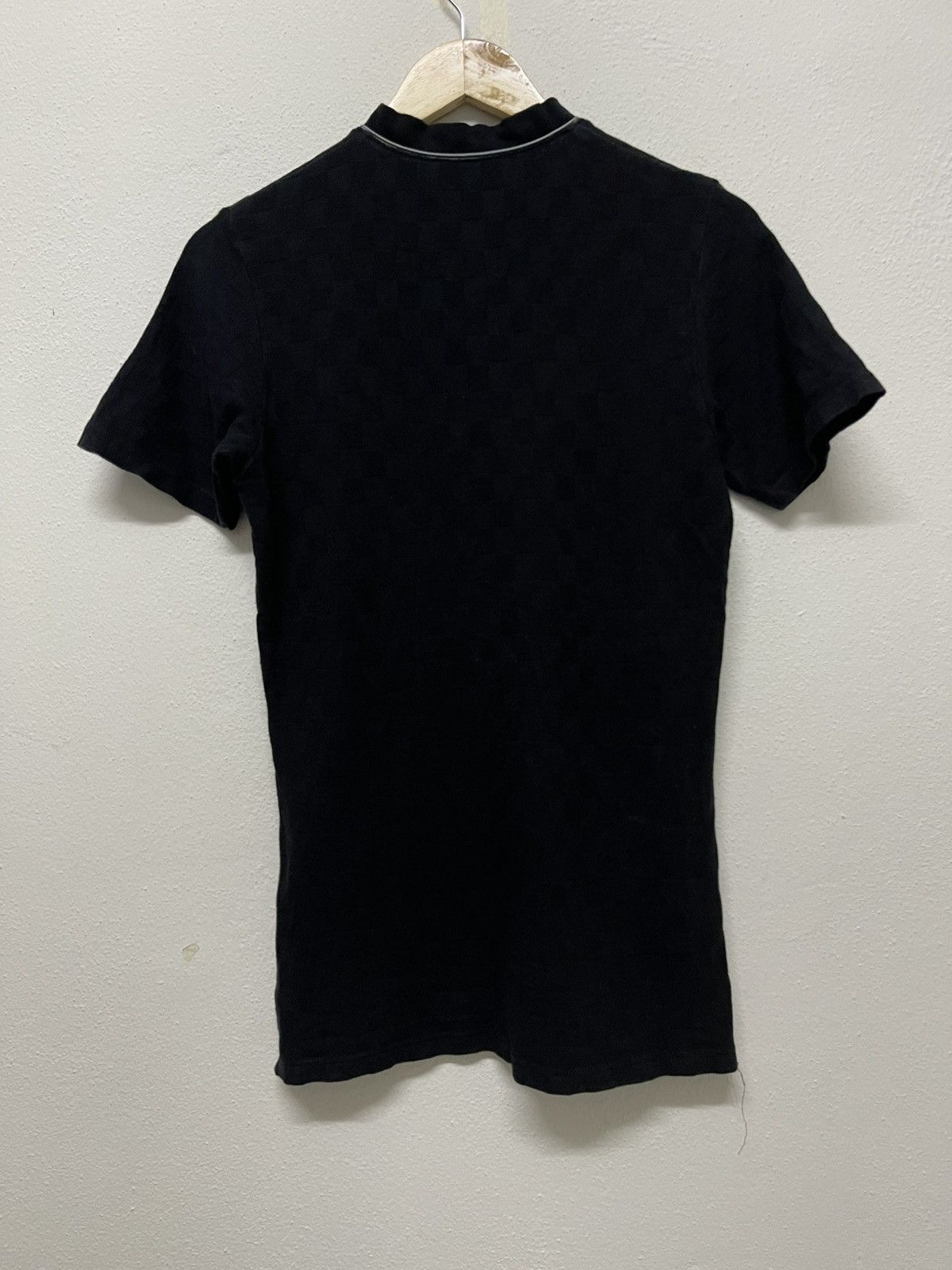 Issey Miyake 90s ISSEY MIYAKE TETE HOMME V NECK BRICK TSHIRT Size US S / EU 44-46 / 1 - 2 Thumbnail