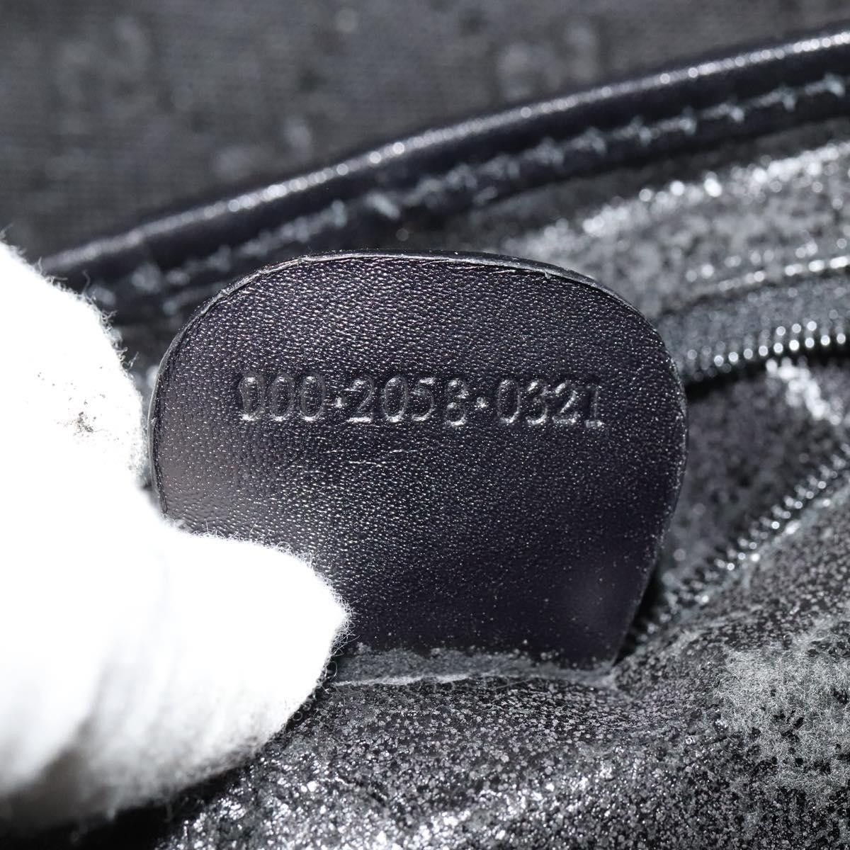Gucci GUCCI GG Canvas Hand Bag Black Gold 000 2058 000 2058 Size ONE SIZE - 13 Thumbnail