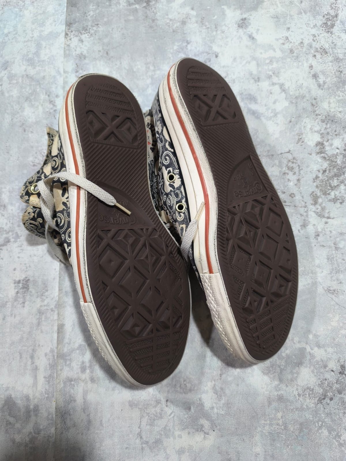 Hysteric Glamour Insane Skater Converse Skull Distressed Trashed Sneakers Size US 8.5 / EU 41-42 - 17 Thumbnail