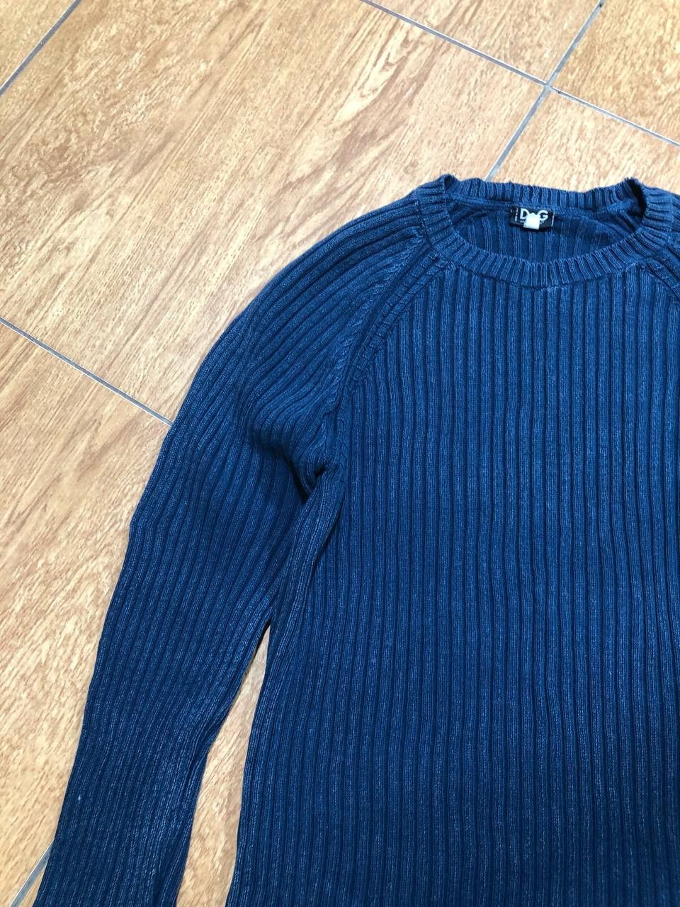 Dolce & Gabbana Y2k Vintage DOLCE GABBANA Ribbed Sweater. Size US XL / EU 56 / 4 - 18 Thumbnail