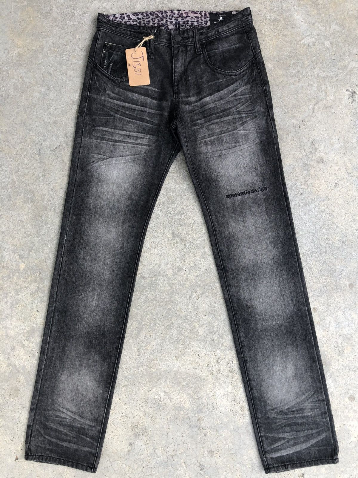 semanticdesign Semantic Design x Coen Distressed Jeans Leather Pocket Size US 30 / EU 46 - 1 Thumbnail