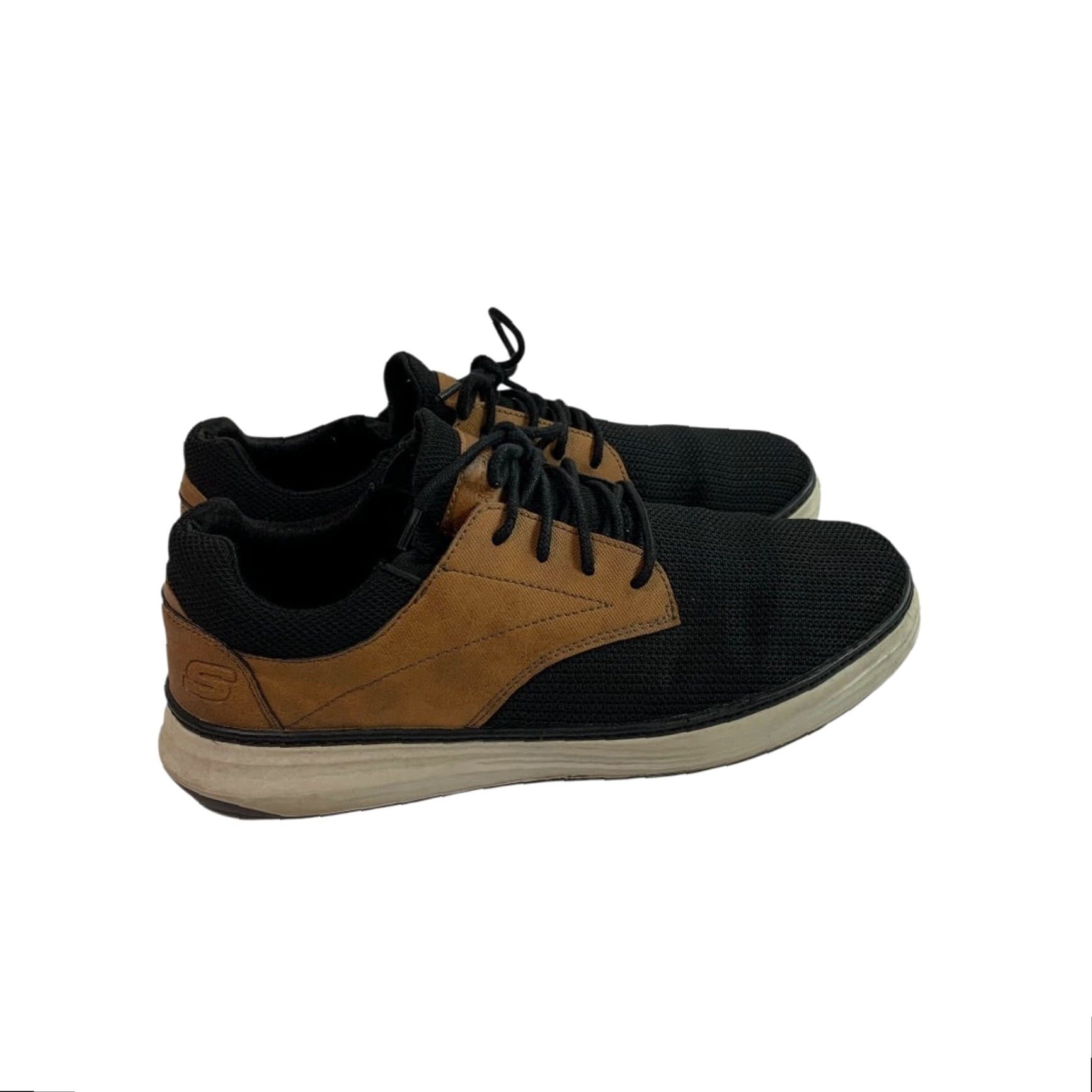 SKECHERS Skechers Mens Moreno Sneaker Size 10 Black Brown 204051 Shoes Size US 10 / EU 43 - 4 Thumbnail