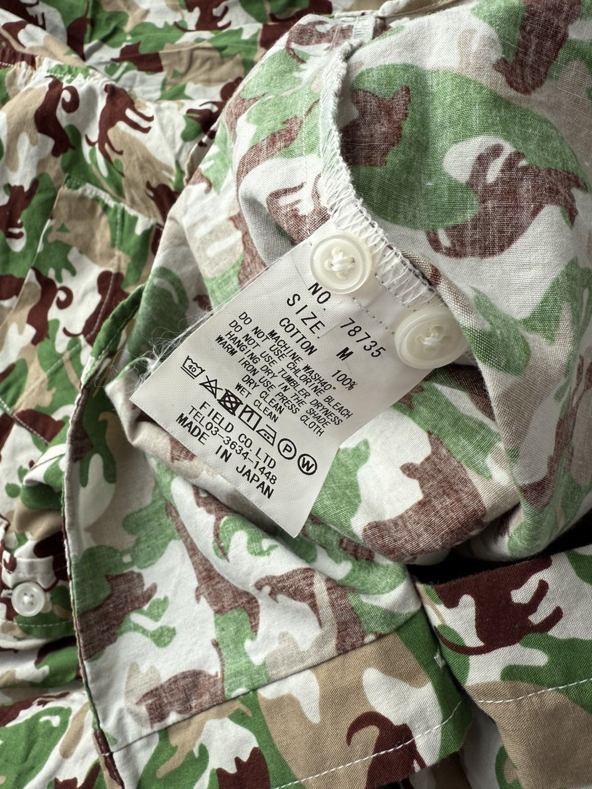 Japanese Brand Superior E.L Made in Japan 🇯🇵 Dogs Shirt Size US M / EU 48-50 / 2 - 7 Thumbnail