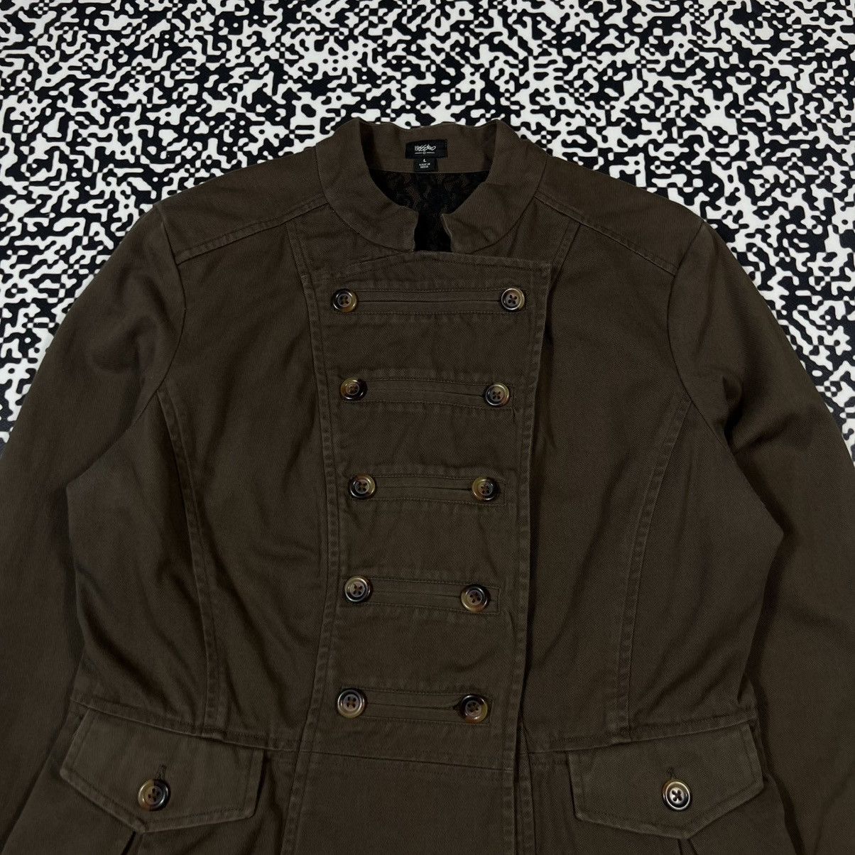 Japanese Brand Vintage Y2K Double Breasted Military Napoleon Style Jacket Size L / US 10 / IT 46 - 9 Thumbnail