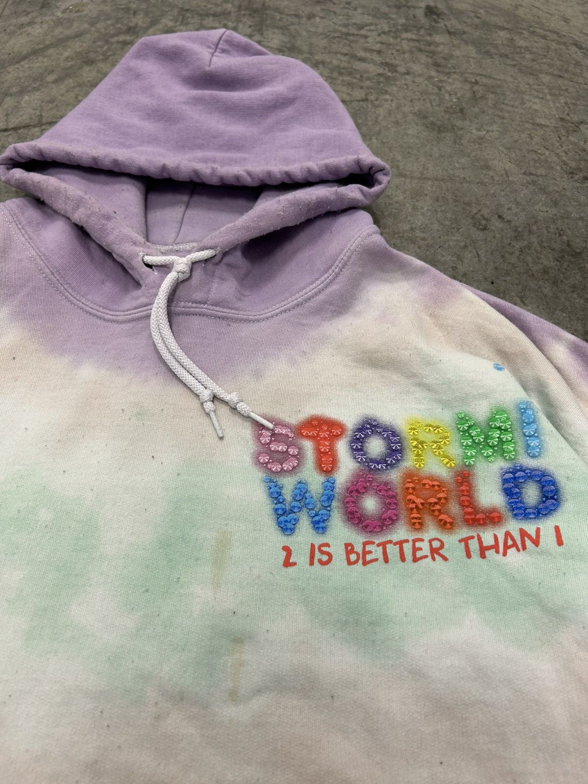 Travis Scott Travis Scott StormiWorld 2 Tie Dye Hoodie very RARE F&F Size US XL / EU 56 / 4 - 3 Thumbnail