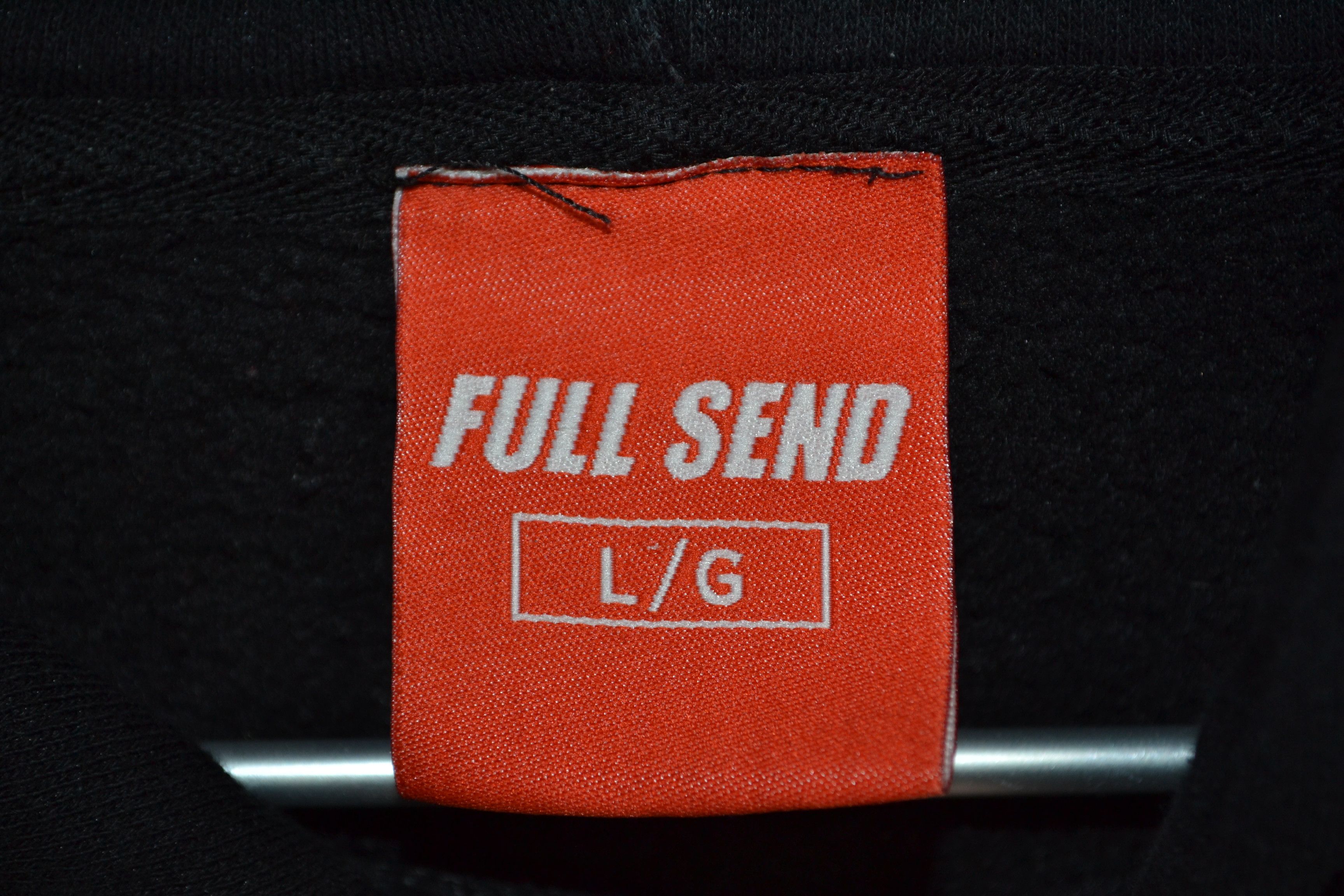 Full Send Full Send Middle Finger Hoodie Black L Size US L / EU 52-54 / 3 - 3 Thumbnail