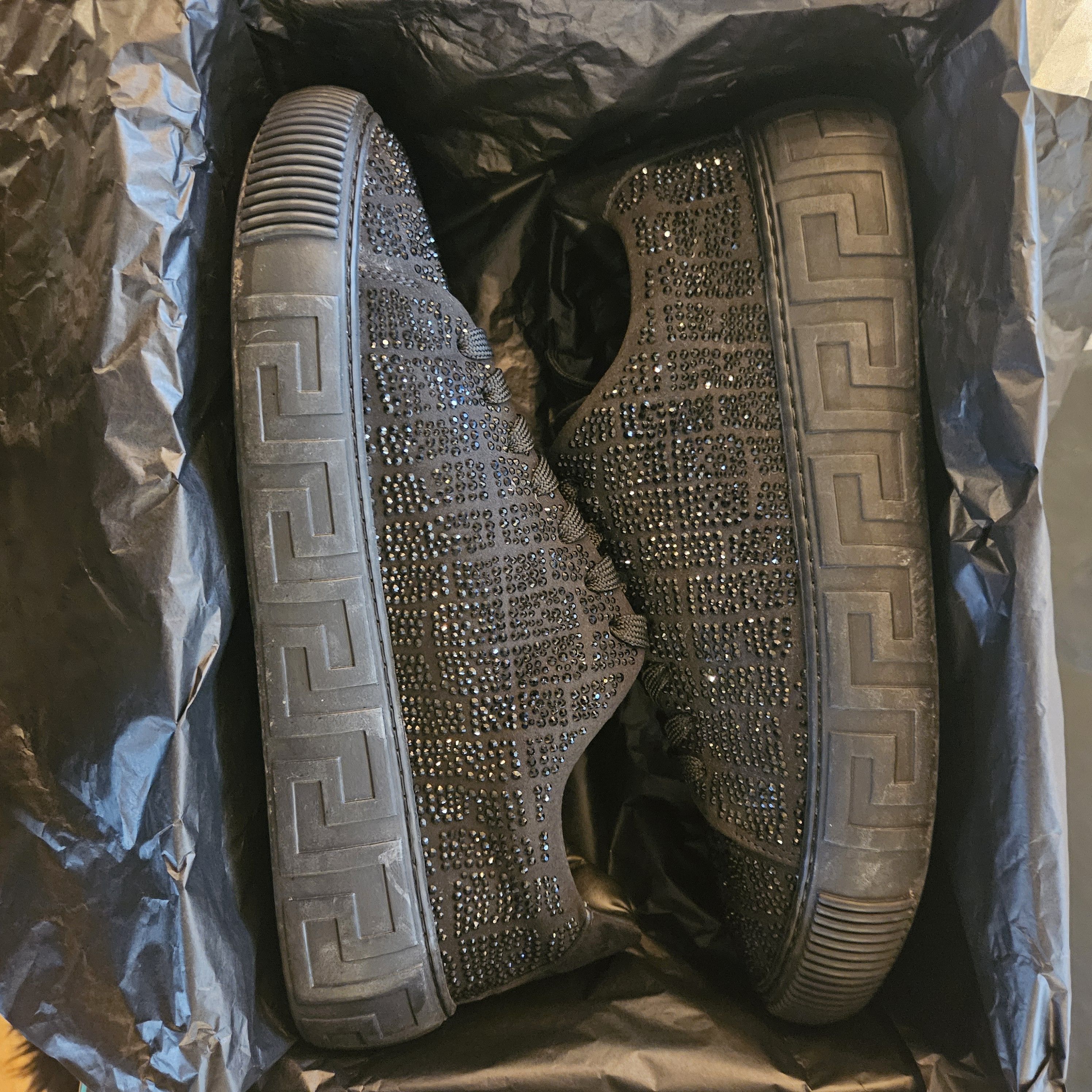 Versace Versace Greca Low 'Crystal Croc Effect Size US 10 / EU 43 - 7 Thumbnail
