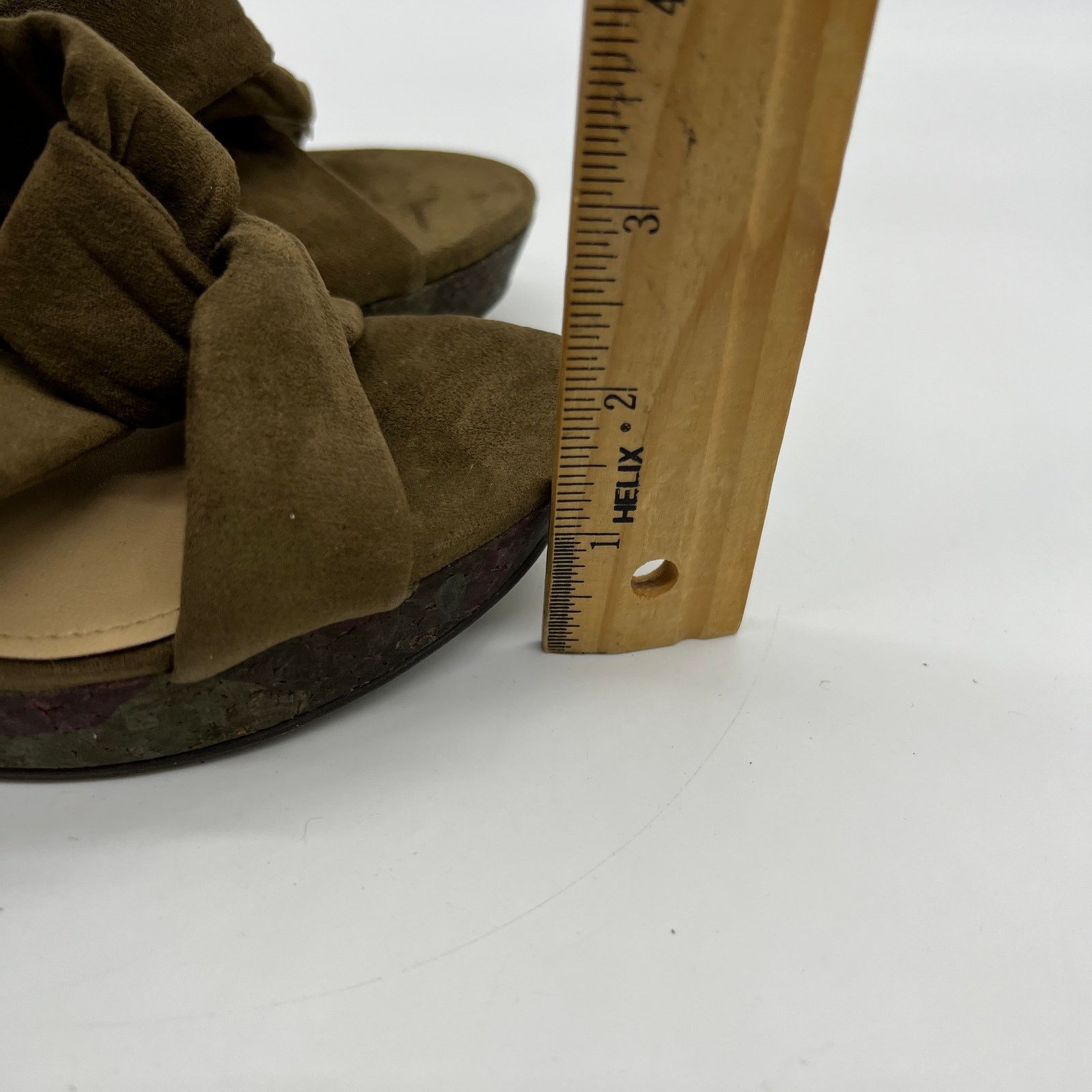 Other G.I.L.I. Women Shoes Size 7 M Knotted Front Wedge Size US 7 / IT 37 - 8 Thumbnail