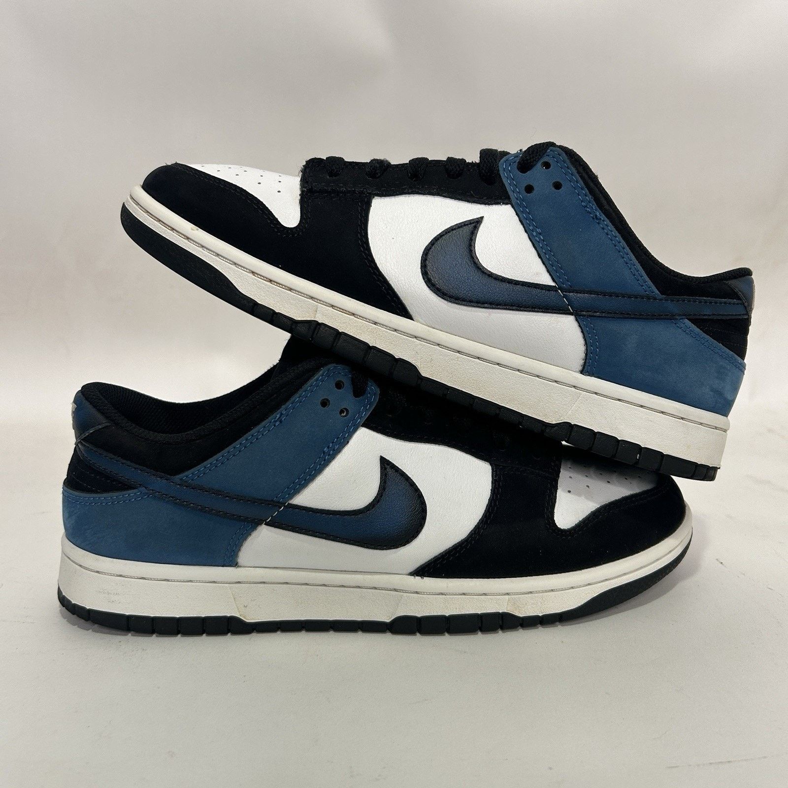 Nike Nike Dunk Low NAS Airbrush “Industrial Blue” Size US 9.5 / EU 42-43 - 1 Thumbnail