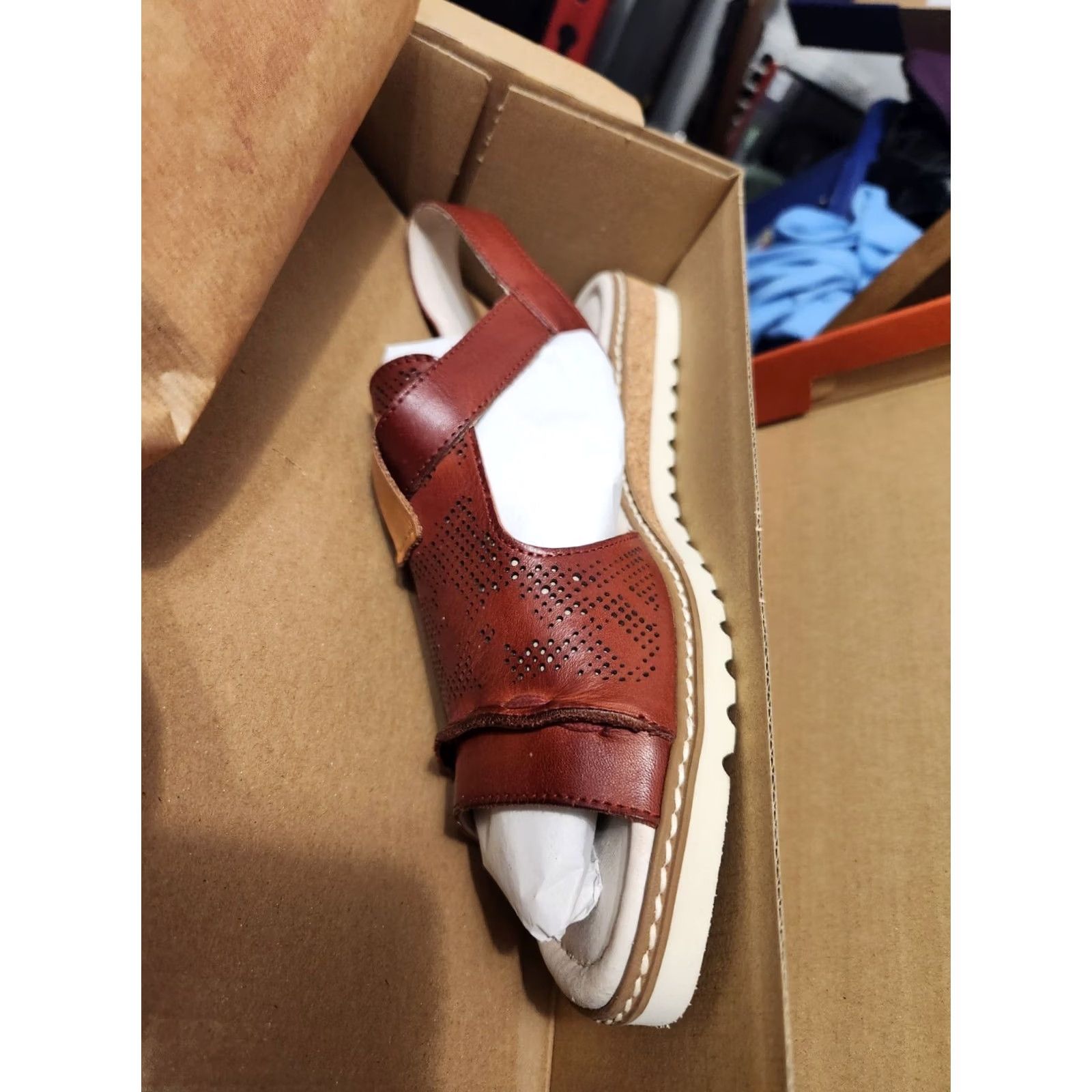 Vintage Pikolinos Sandals W1l-df0666 Sandia NWB Size 8 39 Women Slip-On Leather Sandal Size US 8 / IT 38 - 2 Thumbnail