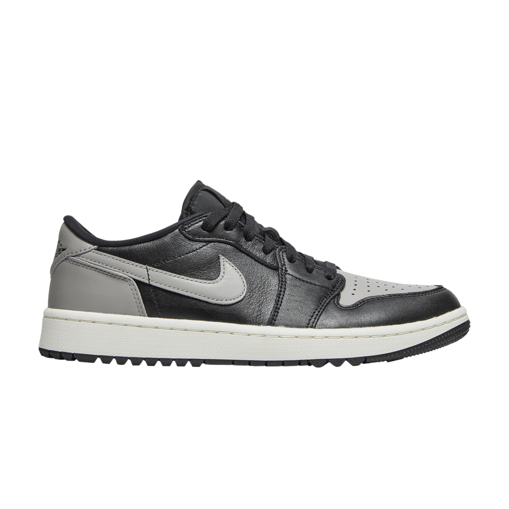 image of Air Jordan 1 Low Golf Shadow Shoes in Black, Men's (Size 7)