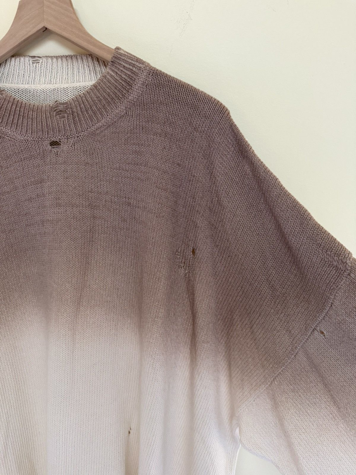 Willy Chavarria Willy Chavarria Distressed Knit Size US XL / EU 56 / 4 - 4 Thumbnail