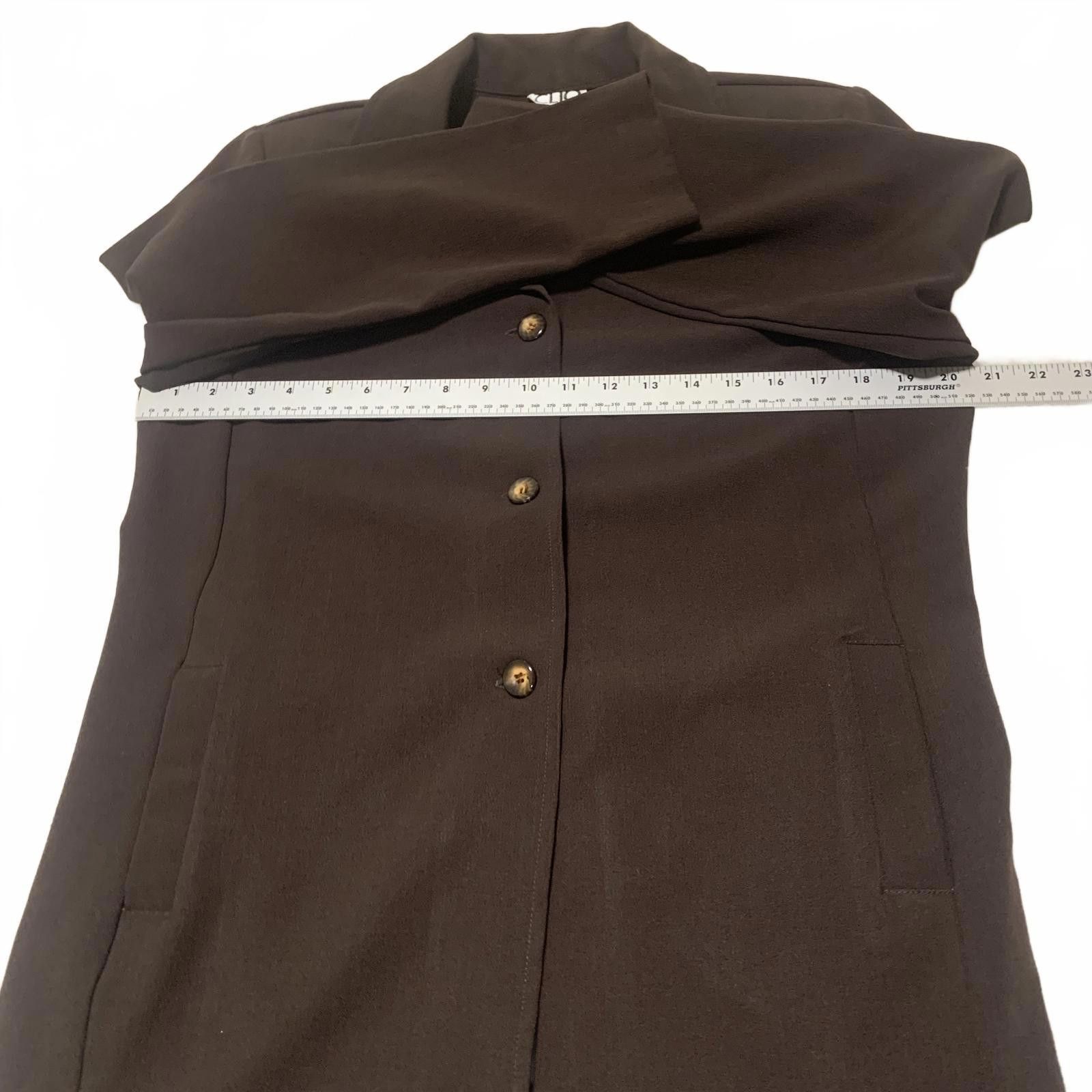 Levi's Vintage Clothing VTG CLIO Women's Size Medium Brown Button-Up Blazer Jacket Size M / US 6-8 / IT 42-44 - 8 Thumbnail
