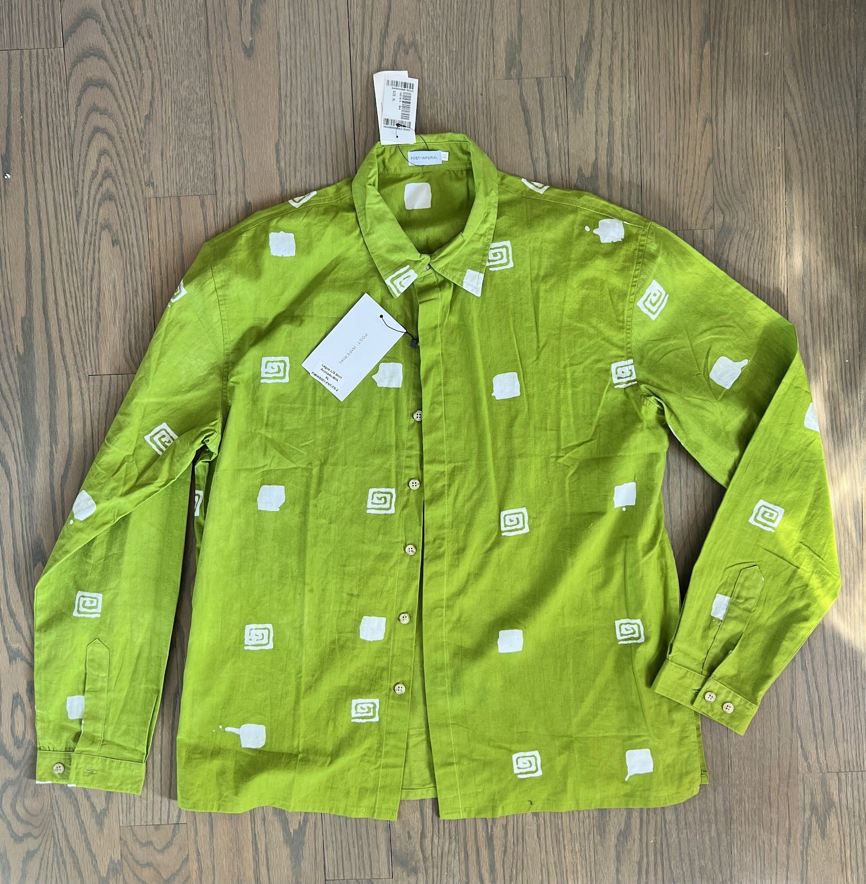 Post-Imperial Post-Imperial Lagos Long Sleeve Shirt NWT Size US XL / EU 56 / 4 - 1 Thumbnail