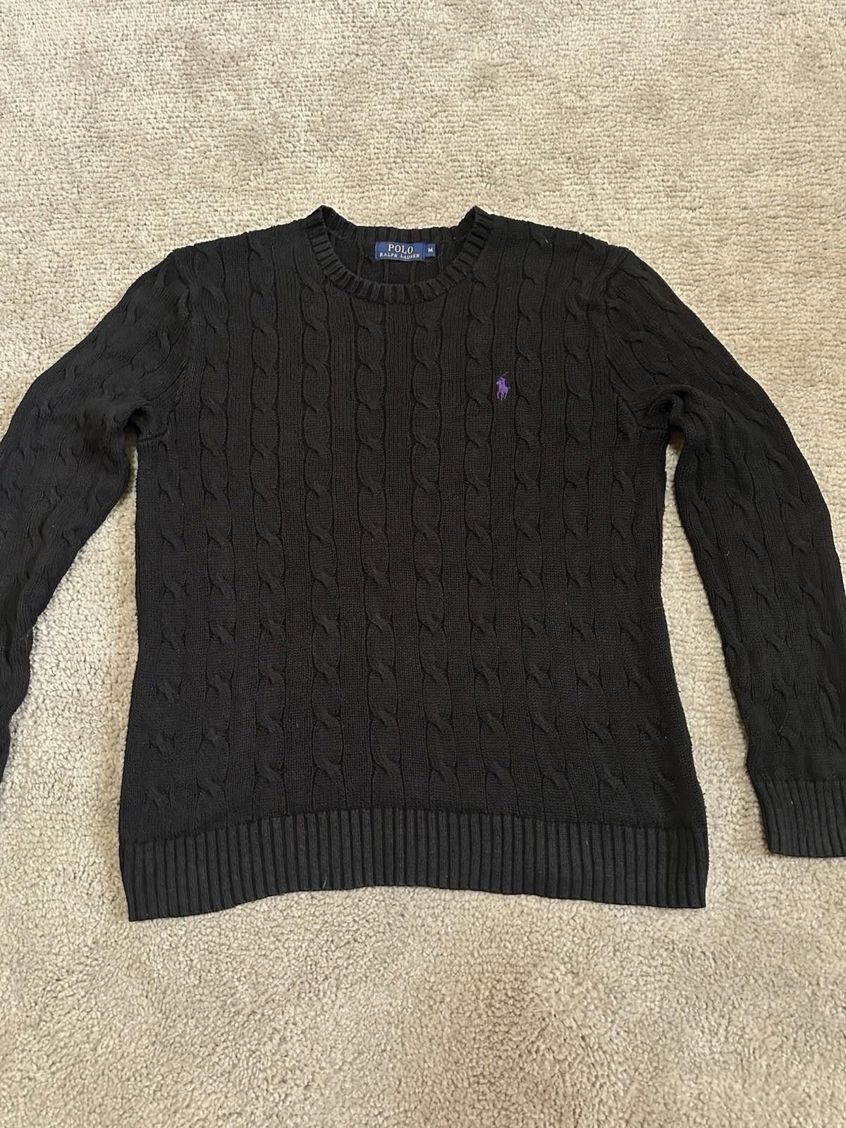 Polo Ralph Lauren Polo Ralph Lauren Wool Cashmere Cable Knit Sweater Men sz M Size US M / EU 48-50 / 2 - 3 Thumbnail