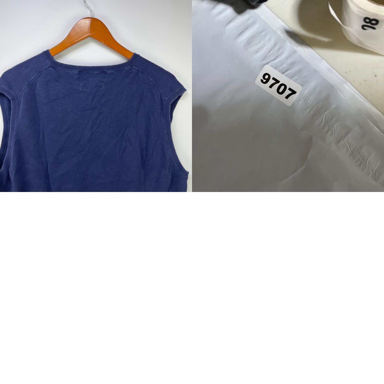 Polo Ralph Lauren VINTAGE Polo Ralph Lauren Pony Pima Cotton Golf Vest 2XL Blue Mens Sweater Vest Size US XXL / EU 58 / 5 - 8 Thumbnail