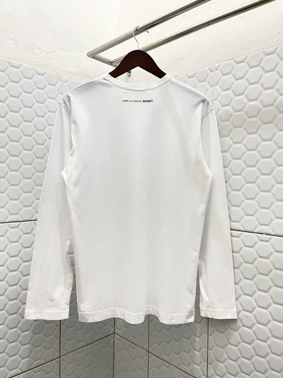 Comme des Garcons × Comme des Garcons SHIRT Comme Des Garcons Shirt Essentials Longsleeve Size US L / EU 52-54 / 3 - 1 Thumbnail