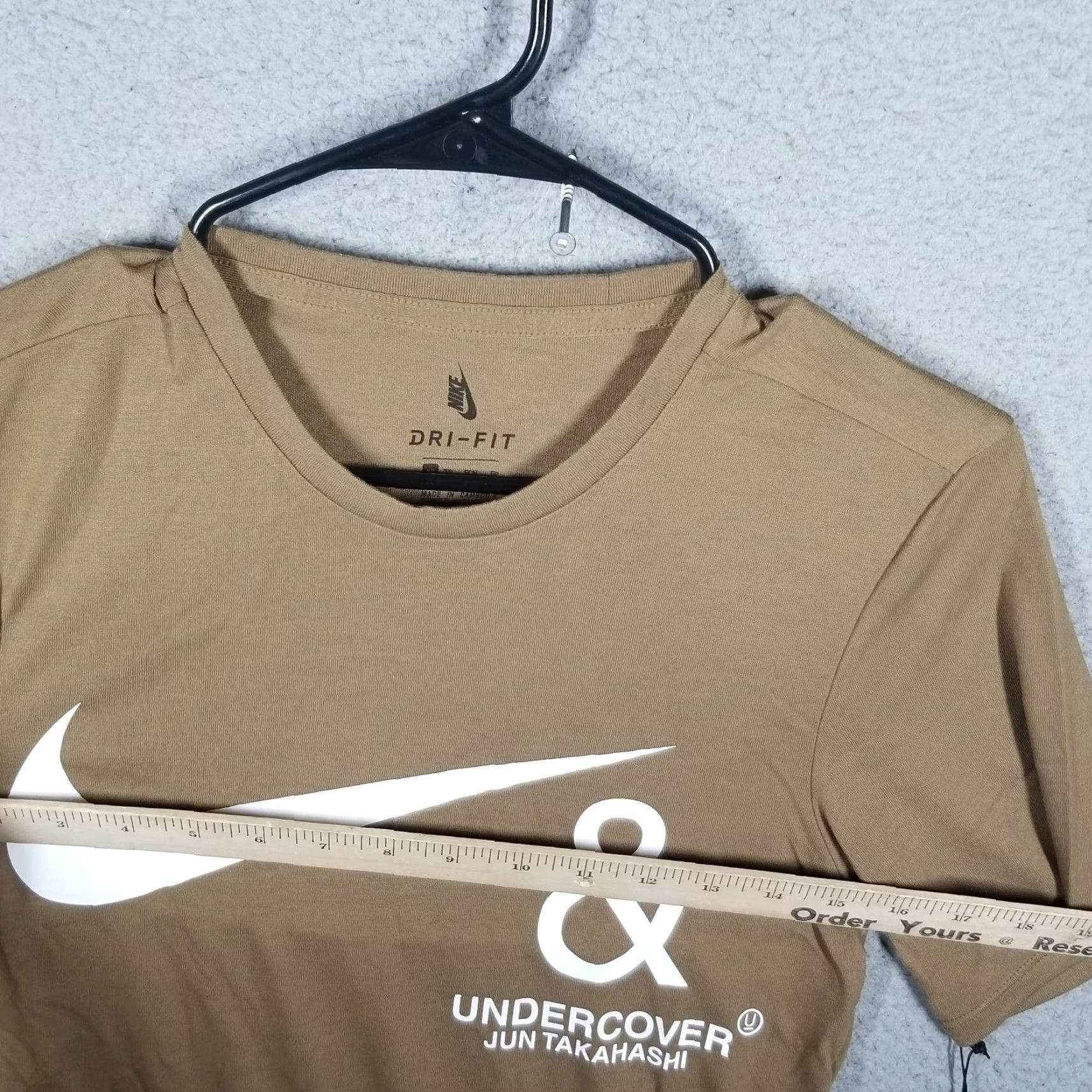 Nike Nike Undercover Gyakisou Shirt Mens XS Green Logo Zipper CD7526 Size US XS / EU 42 / 0 - 7 Thumbnail