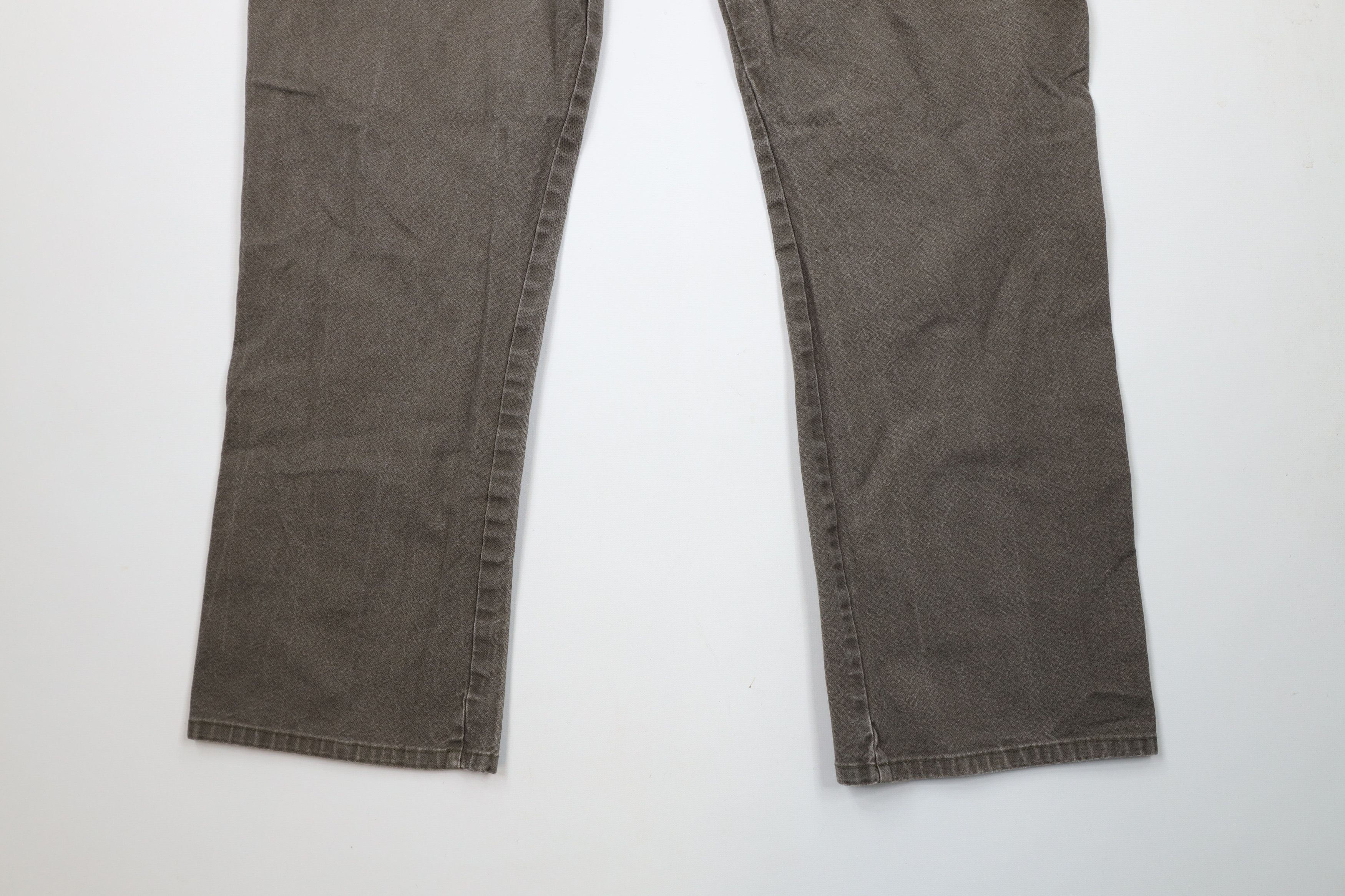 Dickies × Vintage Vintage Y2K Dickies Spell Out Wide Leg Canvas Dungaree Pants Size US 42 / EU 58 - 10 Thumbnail