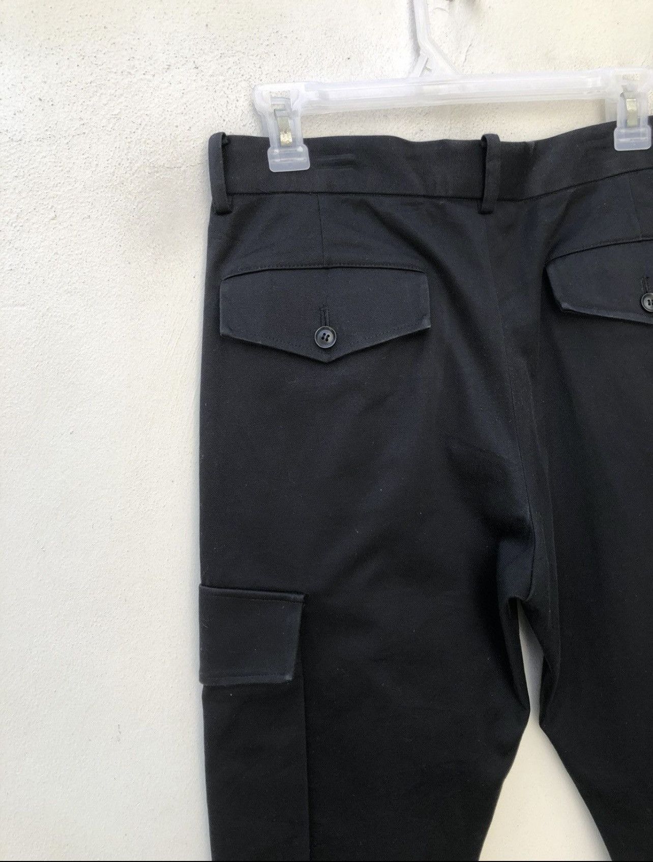Yoshio Kubo Yoshio Kubo Japan Side Striped Cropped Cargo Trouser Pant Size US 29 - 14 Thumbnail