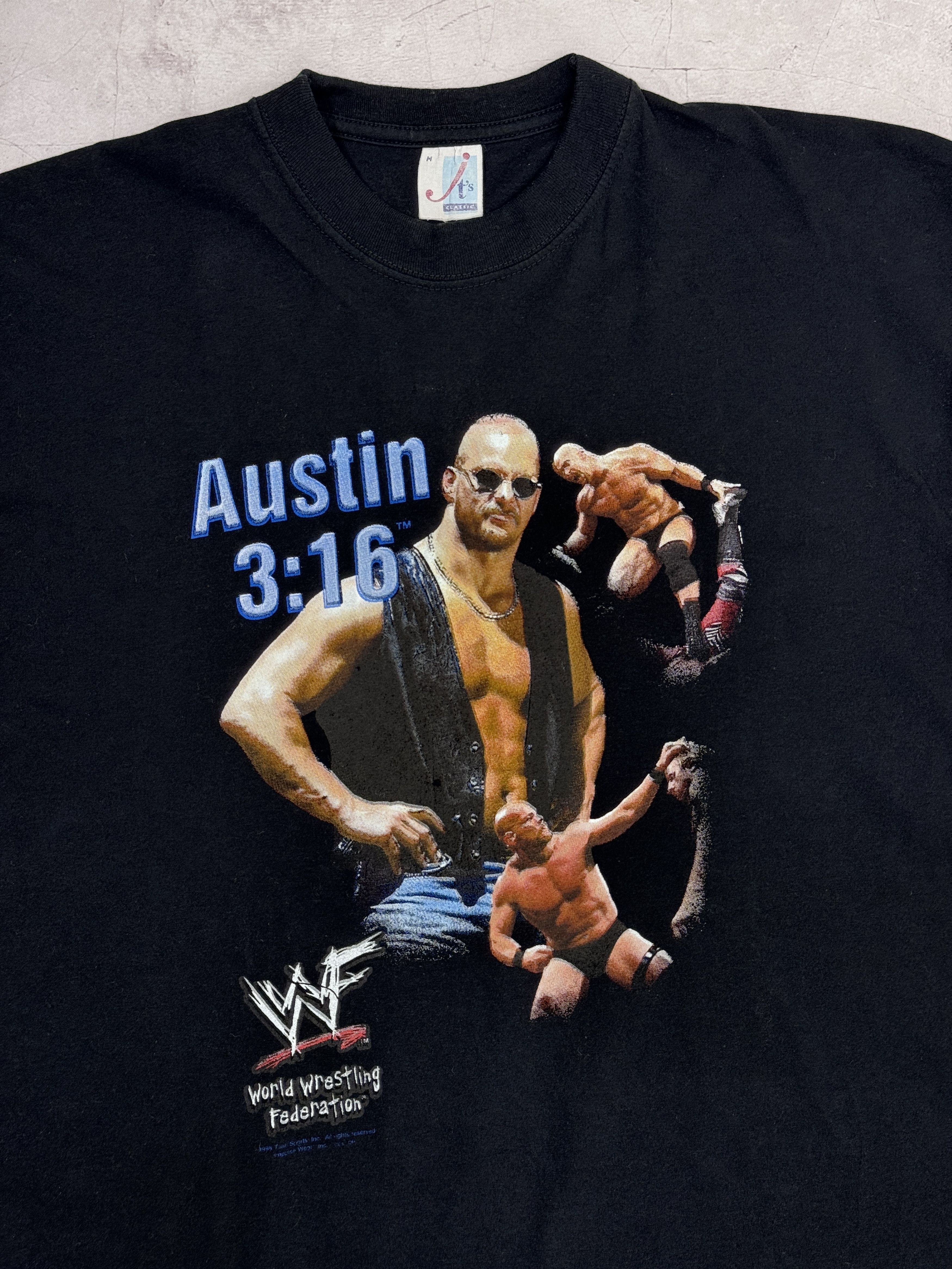 Vintage × WWE × WWF Vintage Stone Cold Steve Austin 3:16 T-Shirt 1998 WWF WWE Size US M / EU 48-50 / 2 - 5 Thumbnail