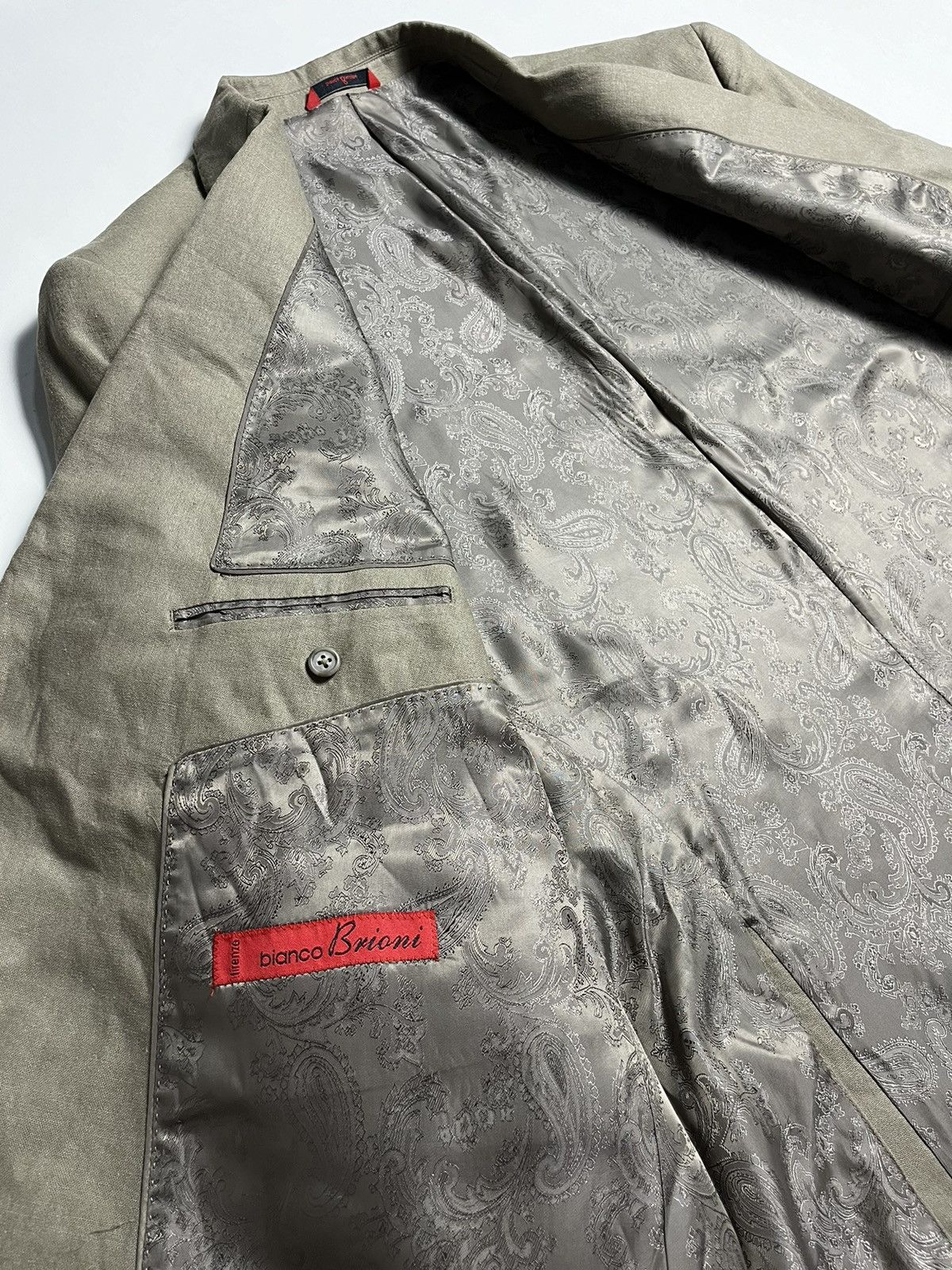 Brioni Bianca Brioni Loro Piana Suit Size 52R - 8 Thumbnail