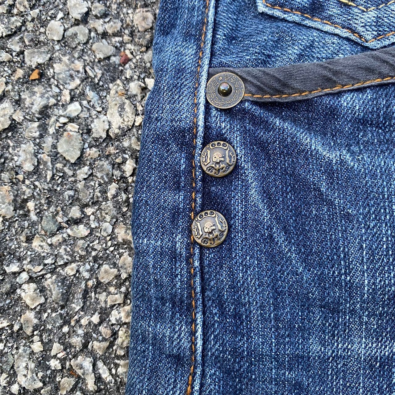 If Six Was Nine 💥Best Offer💥Vintage OririnJeans Distressed Denim Size US 32 / EU 48 - 10 Thumbnail