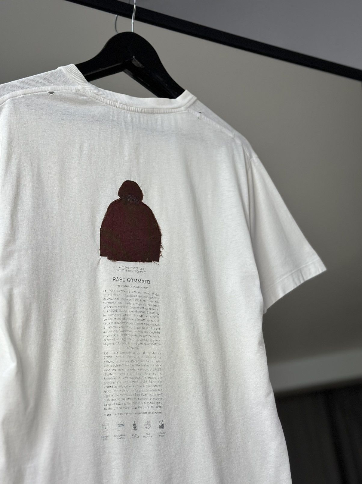 Massimo Osti Stone Island t-shirt Size US S / EU 44-46 / 1 - 9 Thumbnail