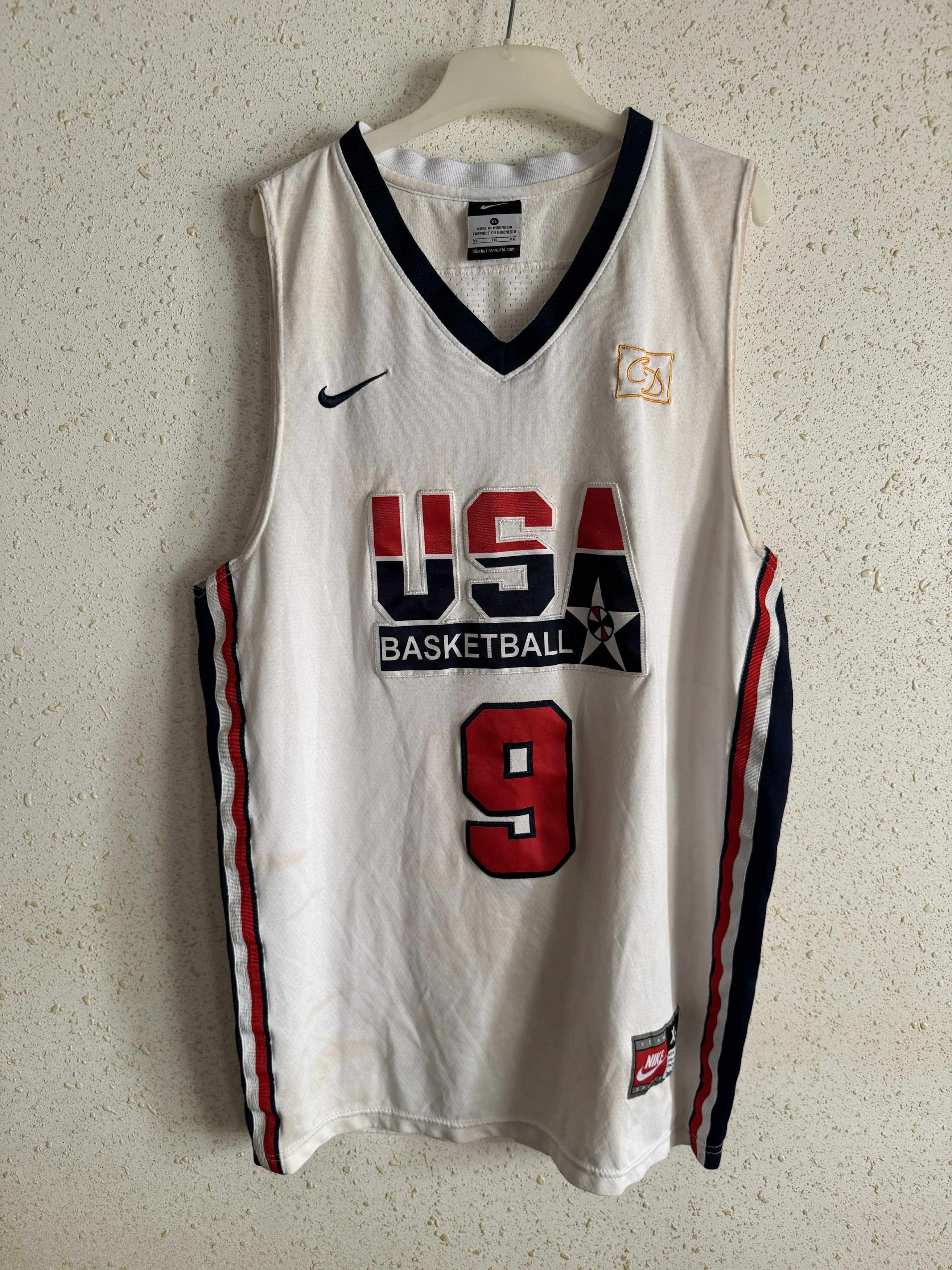 Nike USA Olympics Michael Jordan #9 Jersey Size US XL / EU 56 / 4 - 1 Thumbnail