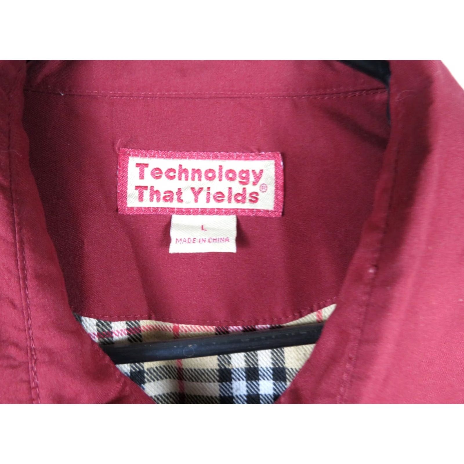 Vintage VINTAGE Pioneer Jacket Cinnamon Red Full Zip L Men Windbreaker Leather? (Note: If leather is incorrect, please provide accurate material.) Size US L / EU 52-54 / 3 - 5 Thumbnail