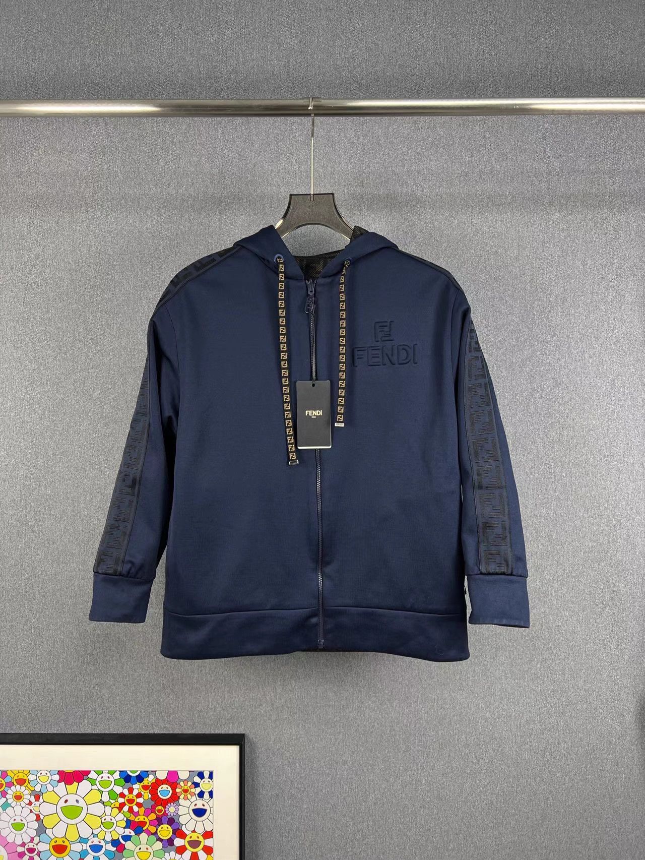 Fendi FENDI Monogram Full Logo Reversible Jacket K1 Size XS / US 0-2 / IT 36-38 - 3 Thumbnail