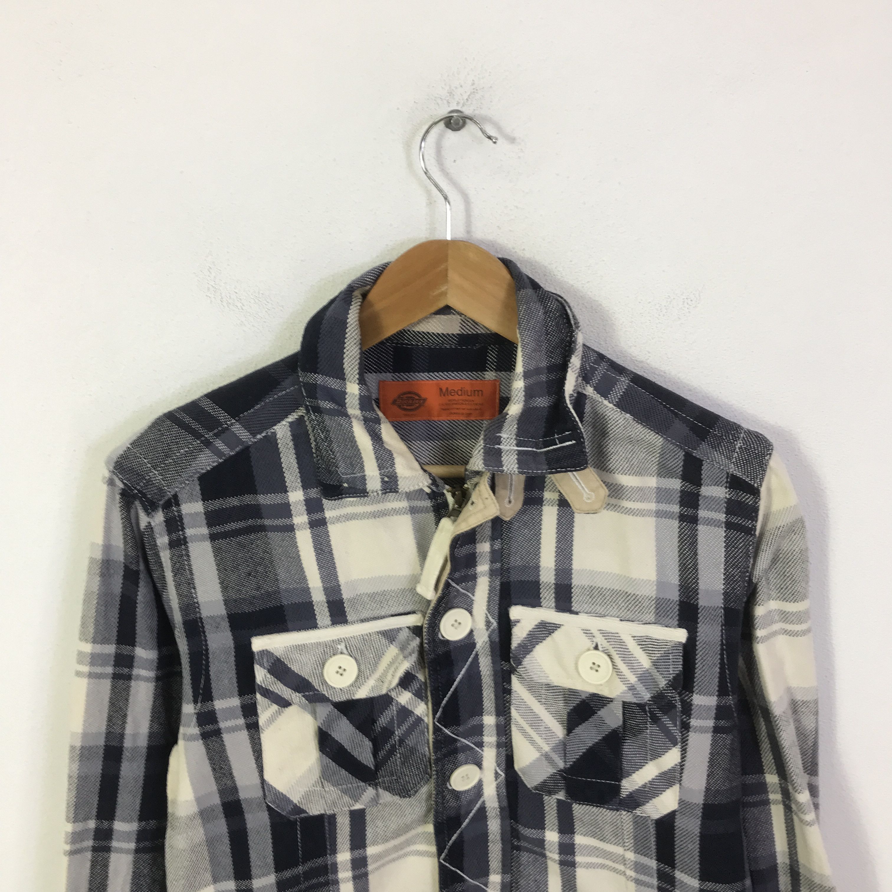 Dickies dickies tartan design zip jacket K115B3 Size US M / EU 48-50 / 2 - 2 Thumbnail