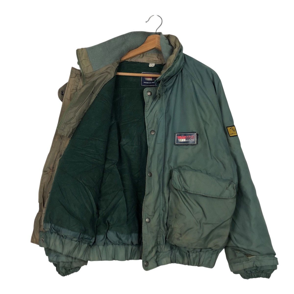 Japanese Brand 📌Vintage Bomber Jacket Wind Wize X Goretex Issey Miyake Size US L / EU 52-54 / 3 - 12 Thumbnail