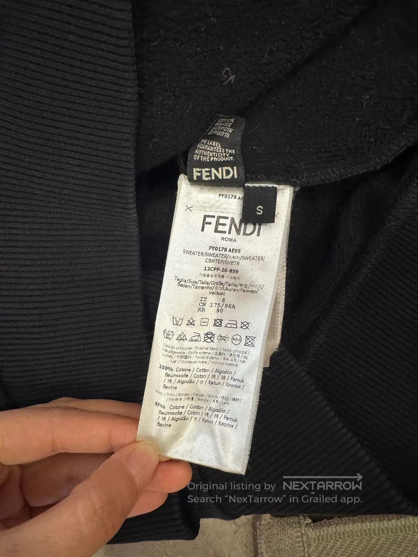 Fendi fendi sweatshirt and pants set size 46. Size US S / EU 44-46 / 1 - 3 Thumbnail